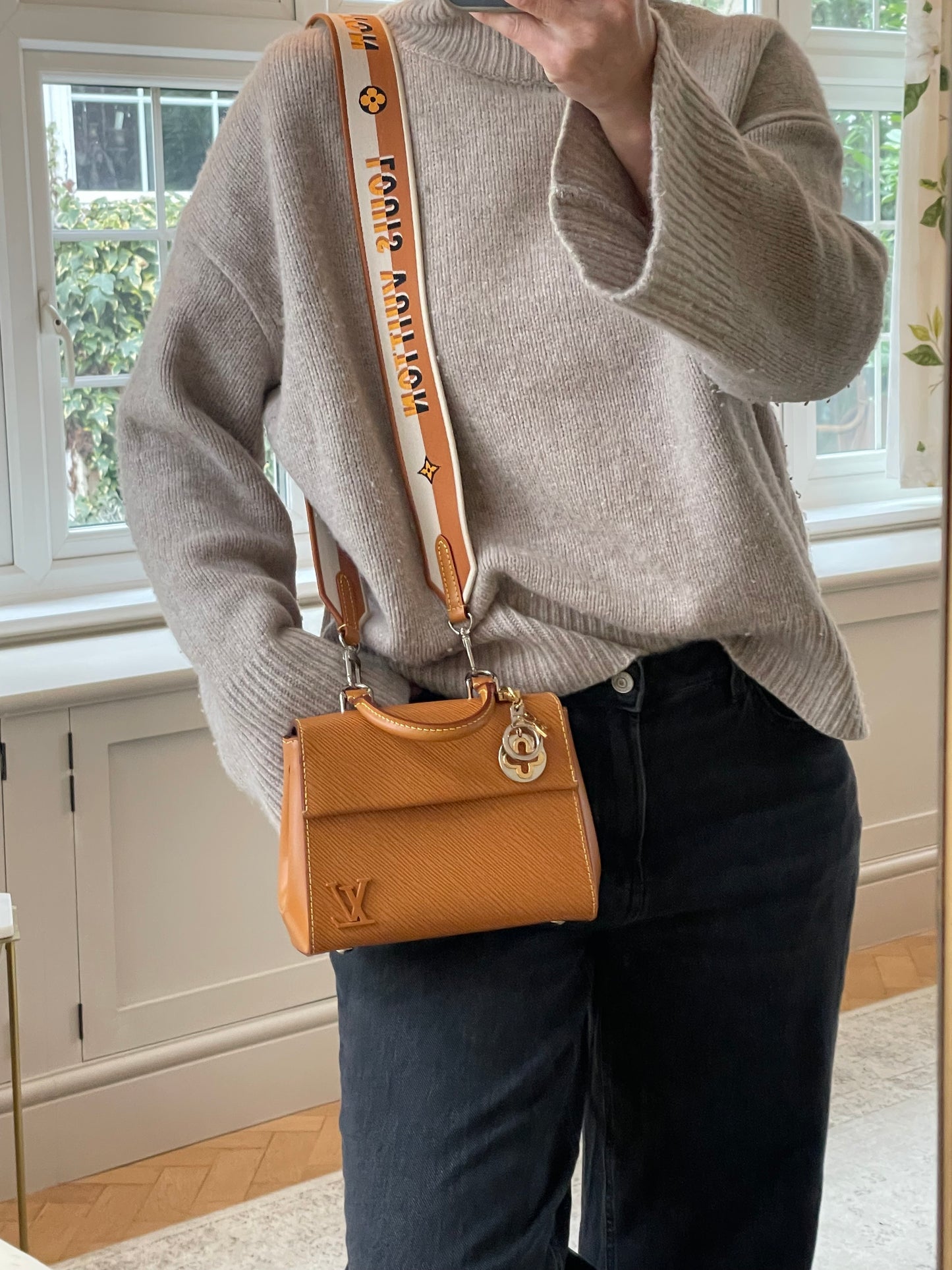 Preloved Louis Vuitton Cluny Shoulder Bag, Mini