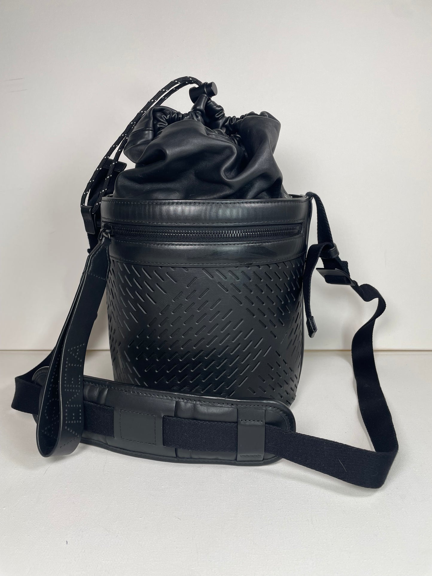 Preloved Bottega Veneta Perforated Bucket Bag
