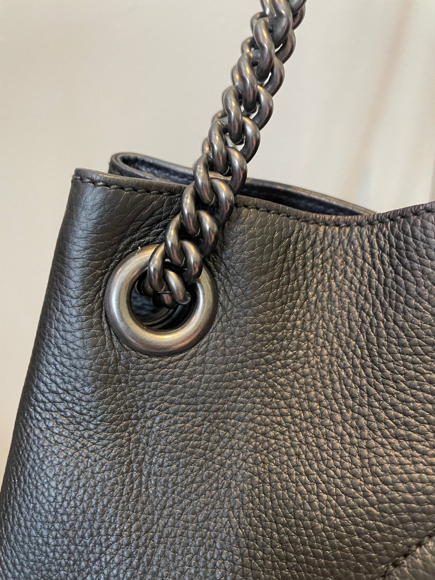 Preloved Gucci Soho Chain Double Handle Shoulder Tote Bag