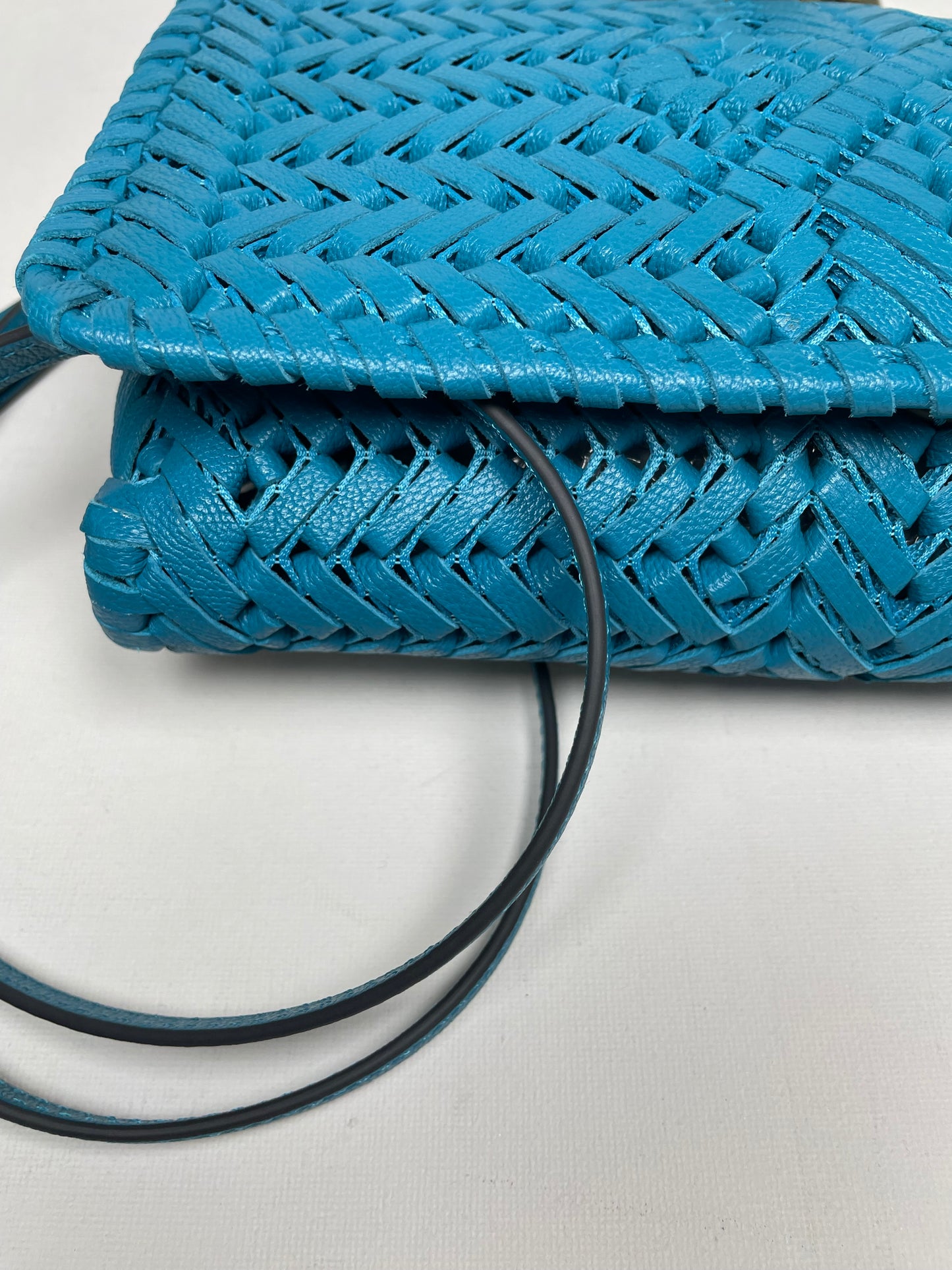 Preloved Anya Hindmarch Neeson Woven Crossbody Bag