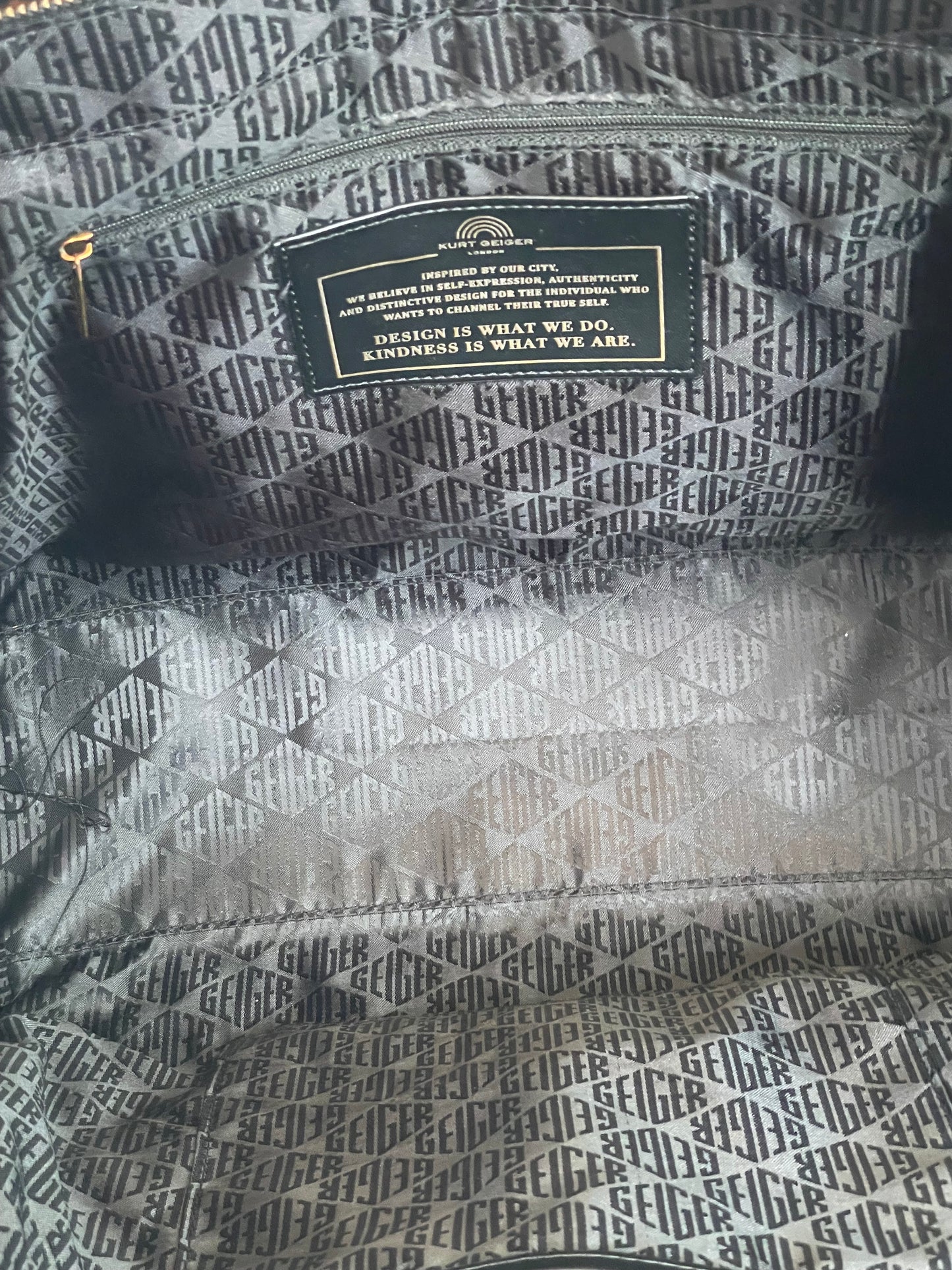 Preloved Kurt Geiger Leopard Print Shopping Tote Bag