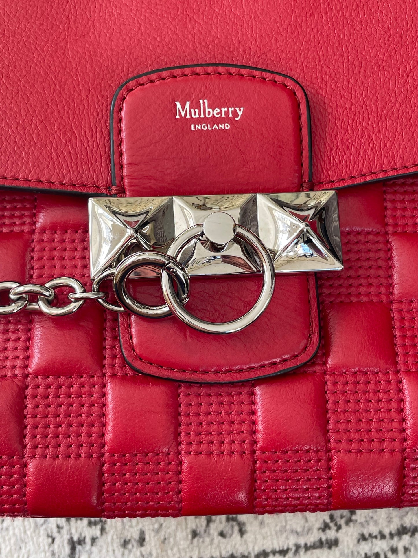 Preloved Mulberry Keeley Satchel Shoulder Bag