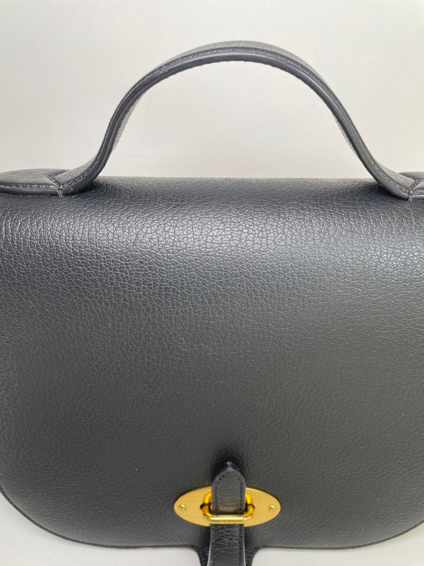 Preloved Mulberry Tenby Satchel Shoulder Bag, Large