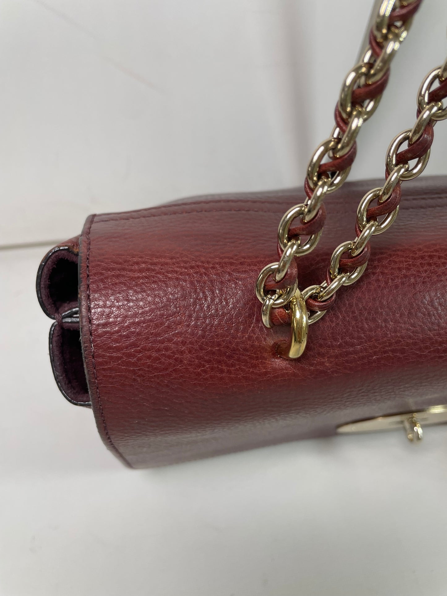 Preloved Mulberry Lily Shoulder Bag, Medium