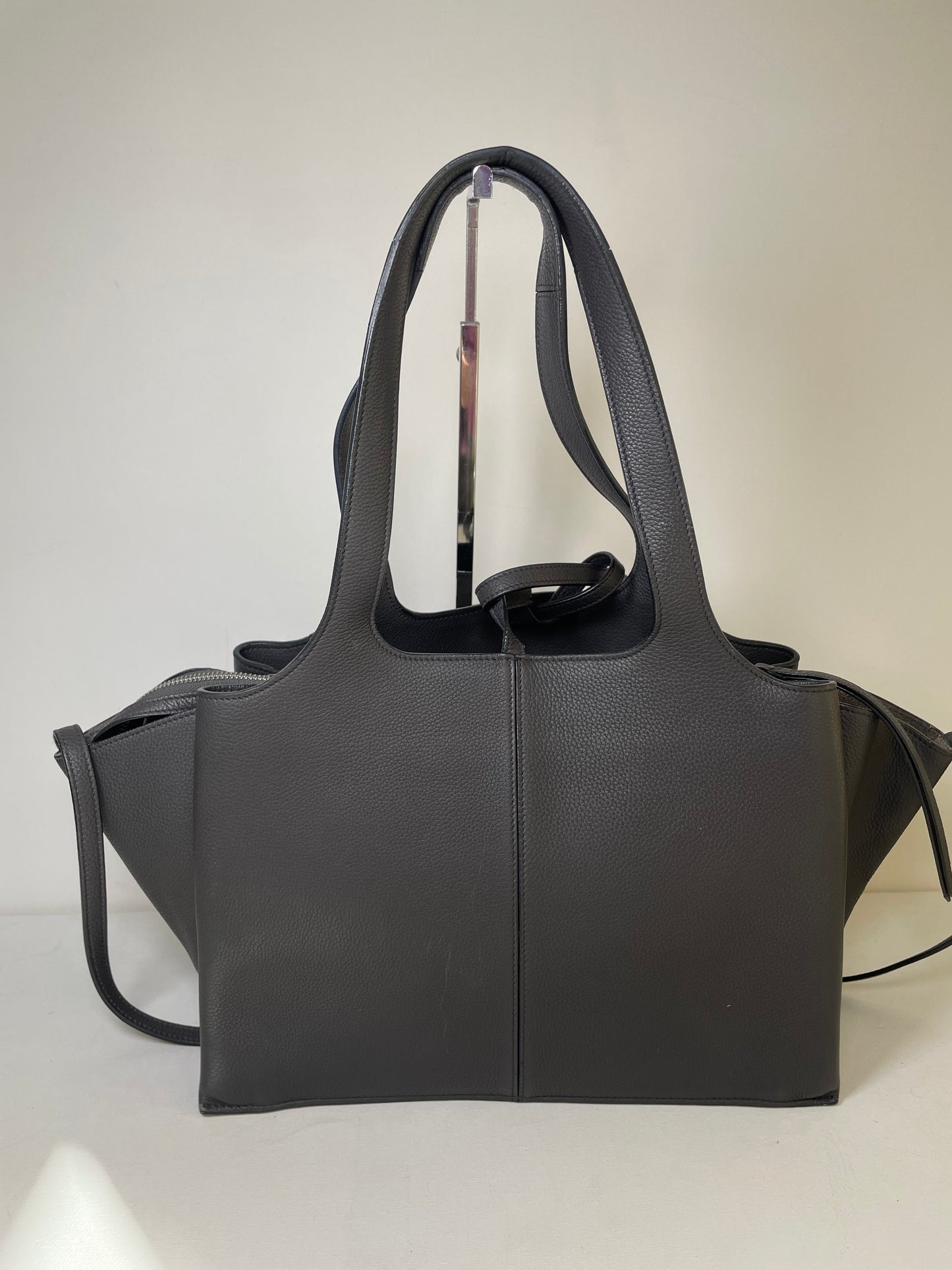 Preloved Celine Tri-Fold Shopping Tote Bag, Small