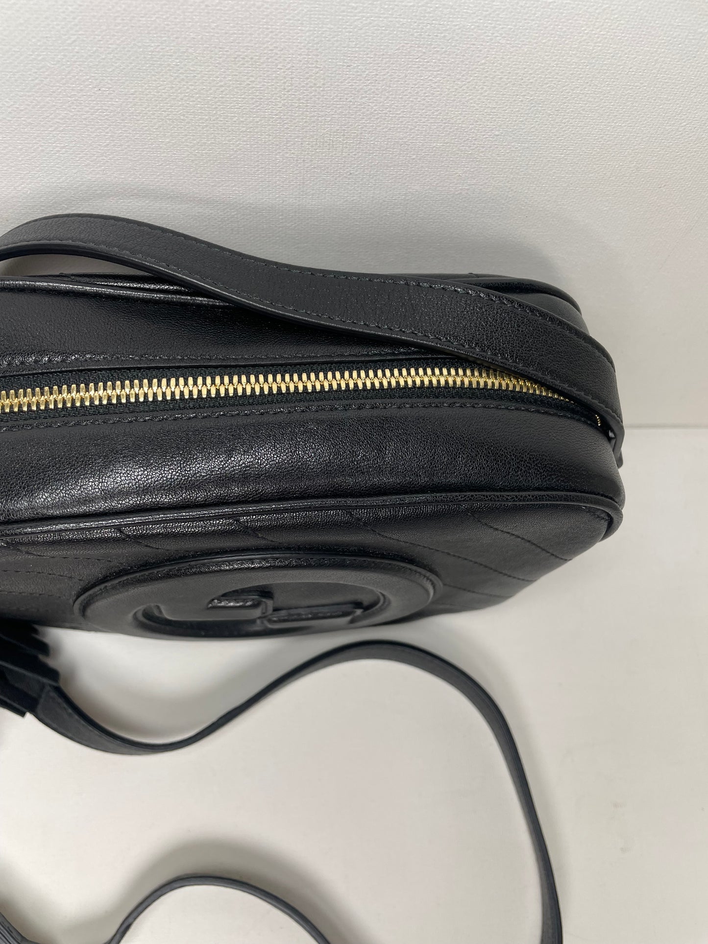 Preloved Gucci Blonde Crossbody Bag, Small