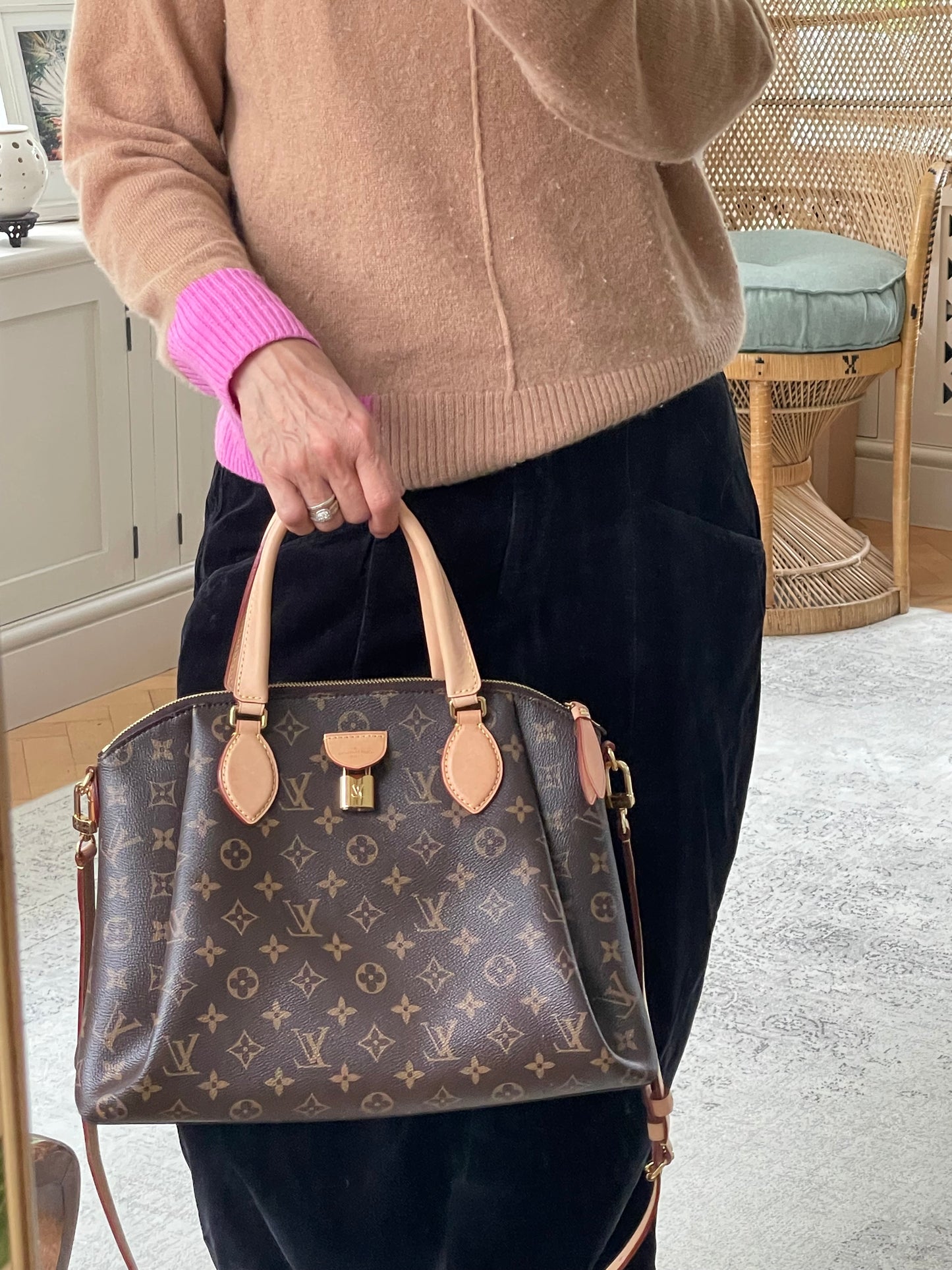 Preloved Louis Vuitton Rivoli Tote Bag, MM
