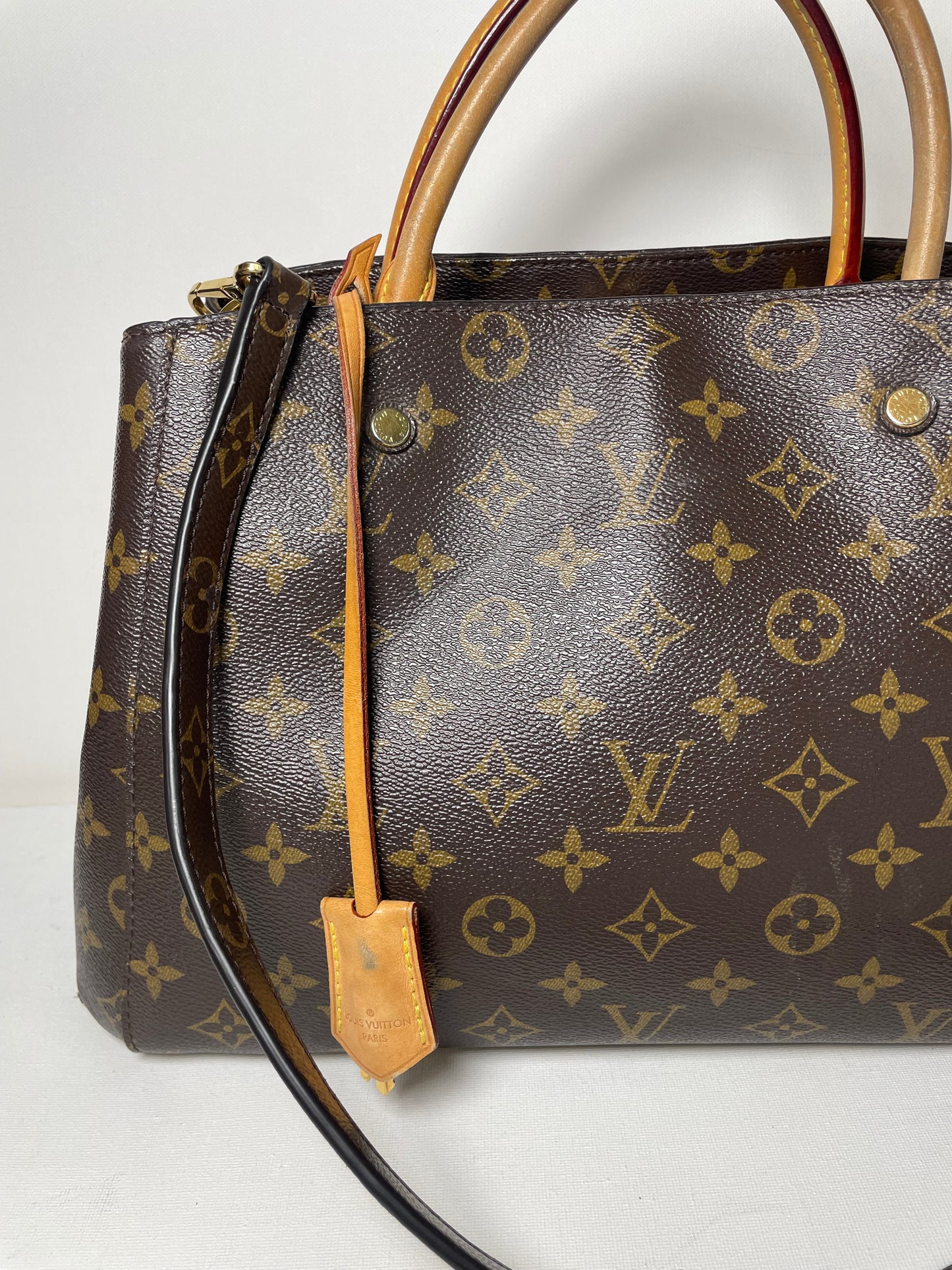 Preloved Louis Vuitton Montaigne Tote Bag, MM