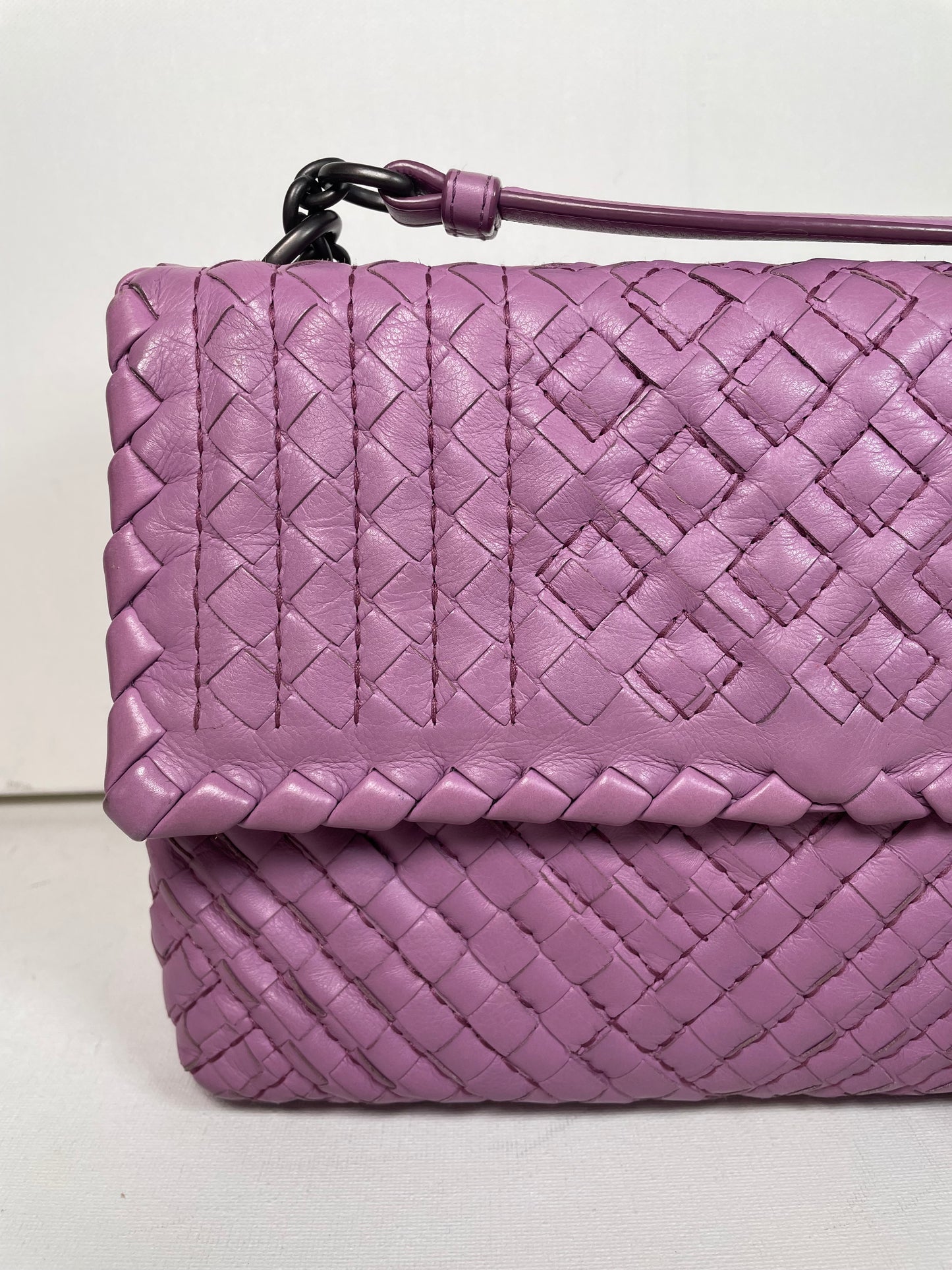 Preloved Bottega Veneta Boutis Intrecciato Olimpia Bag, Small