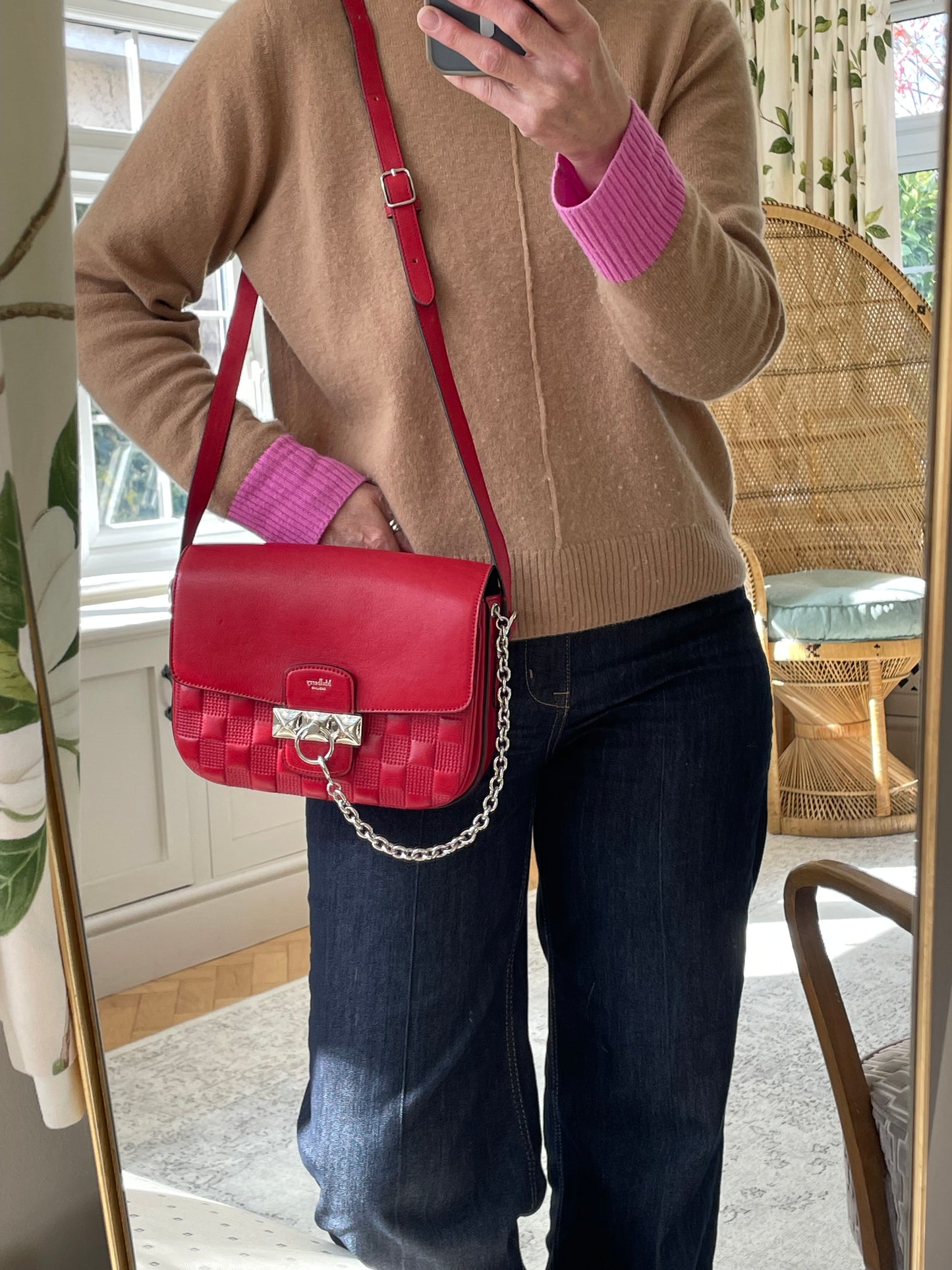Preloved Mulberry Keeley Satchel Shoulder Bag