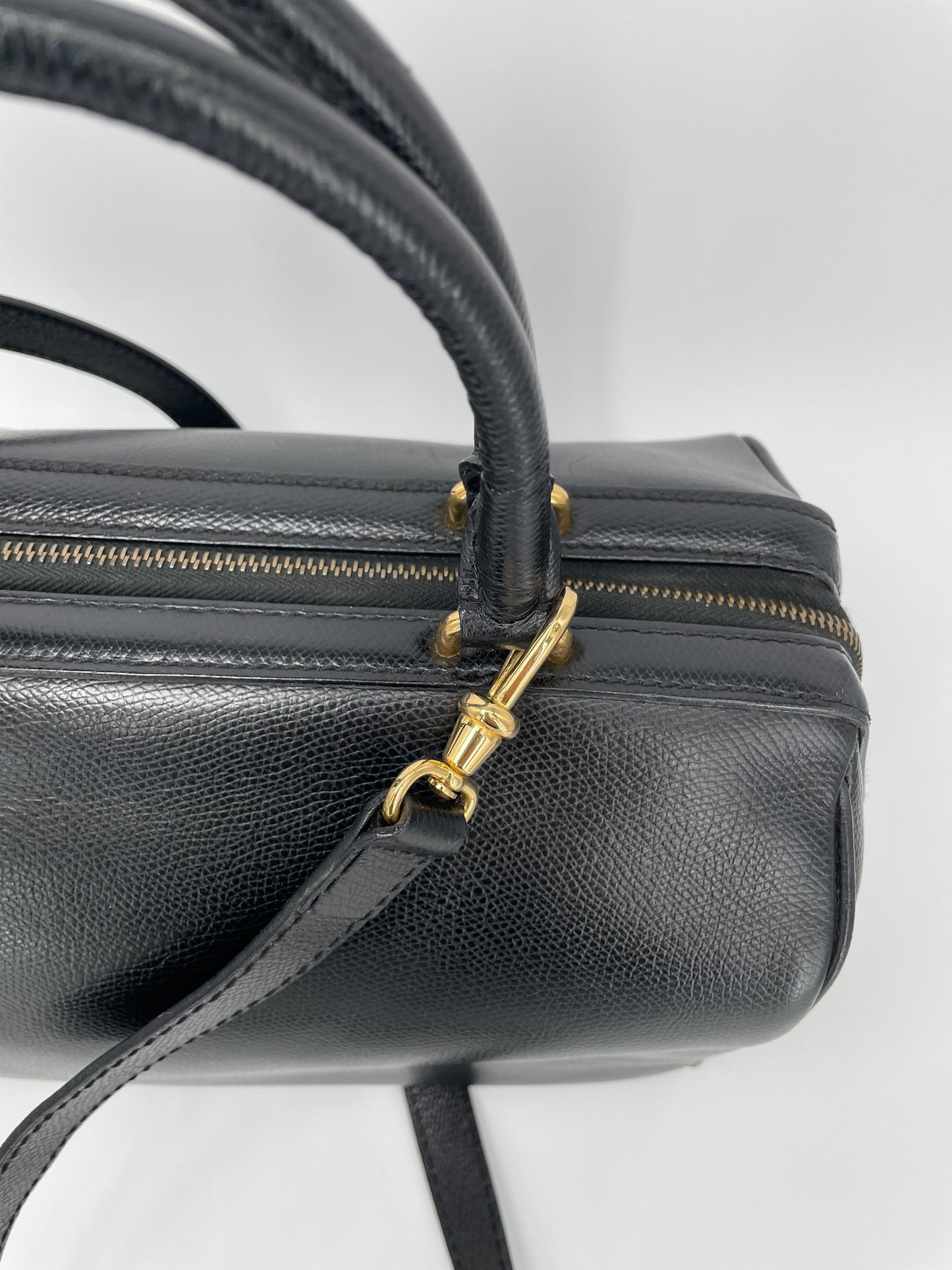 Preloved, Vintage Celine Boston Bag with Long Strap
