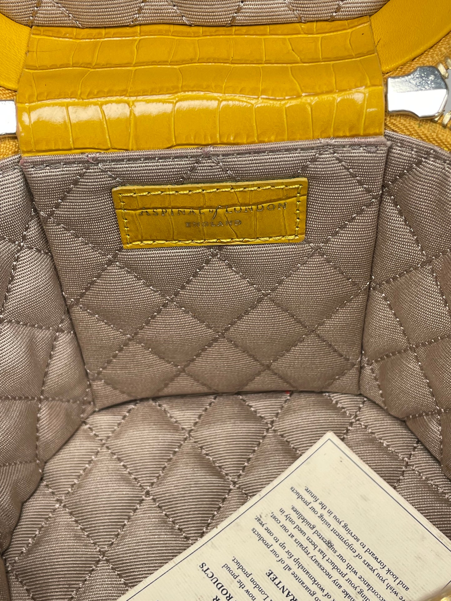 Preloved Aspinal of London Pandora Bag