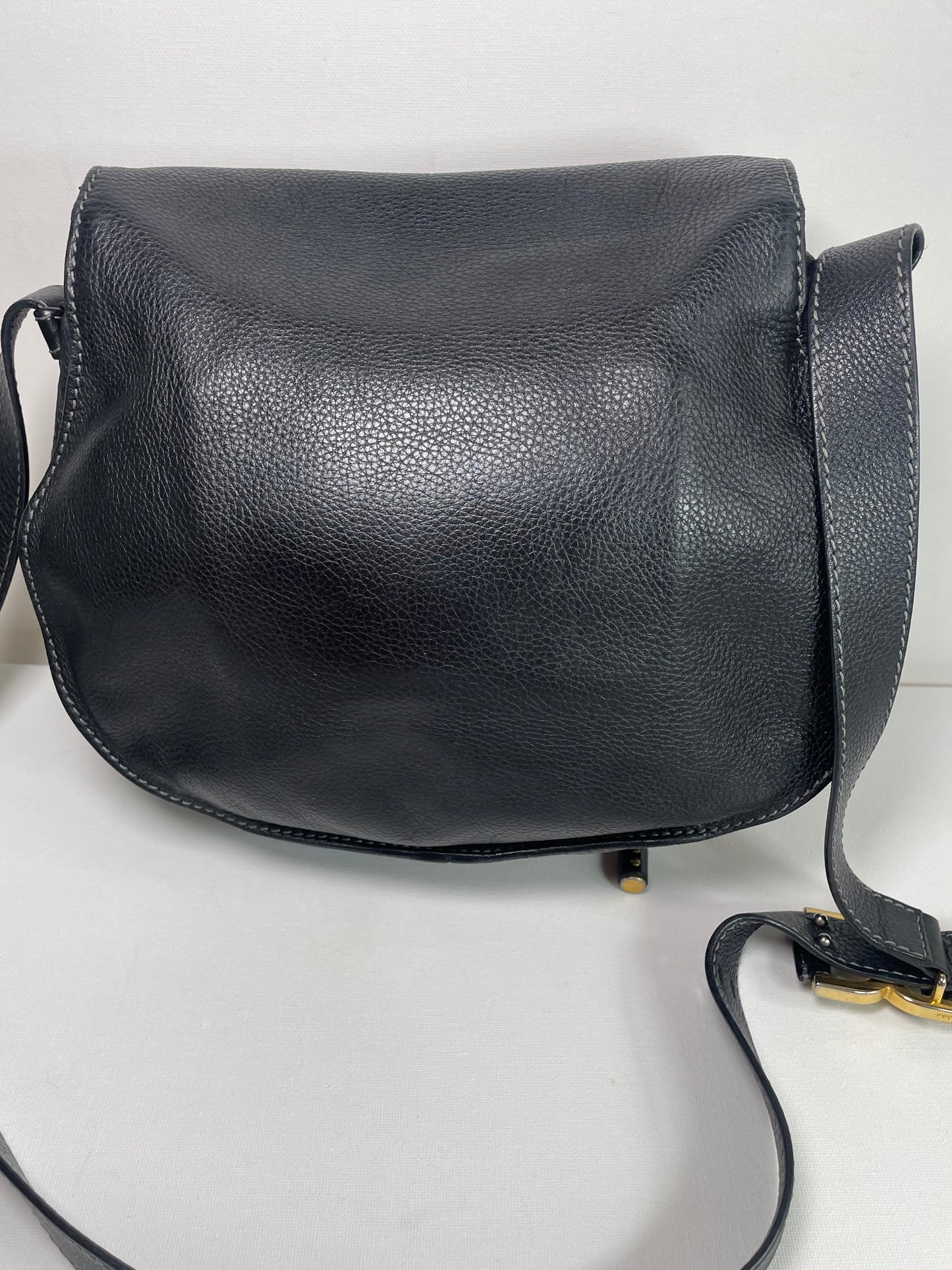 Preloved Chloe Marcie Satchel Crossbody Bag, Medium