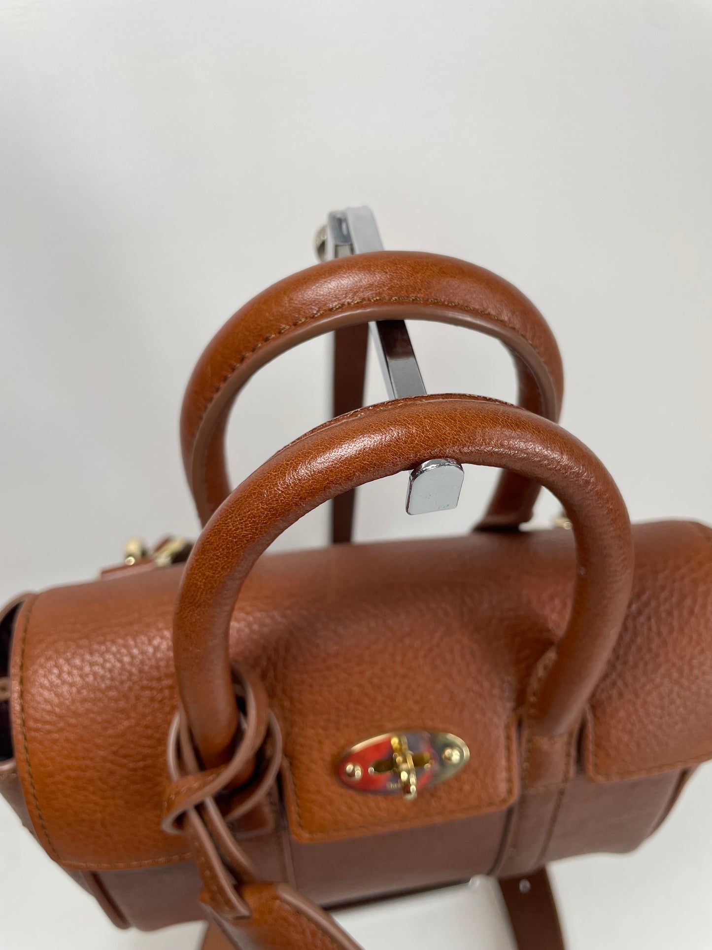 Preloved Mulberry Bayswater Satchel Bag, Mini