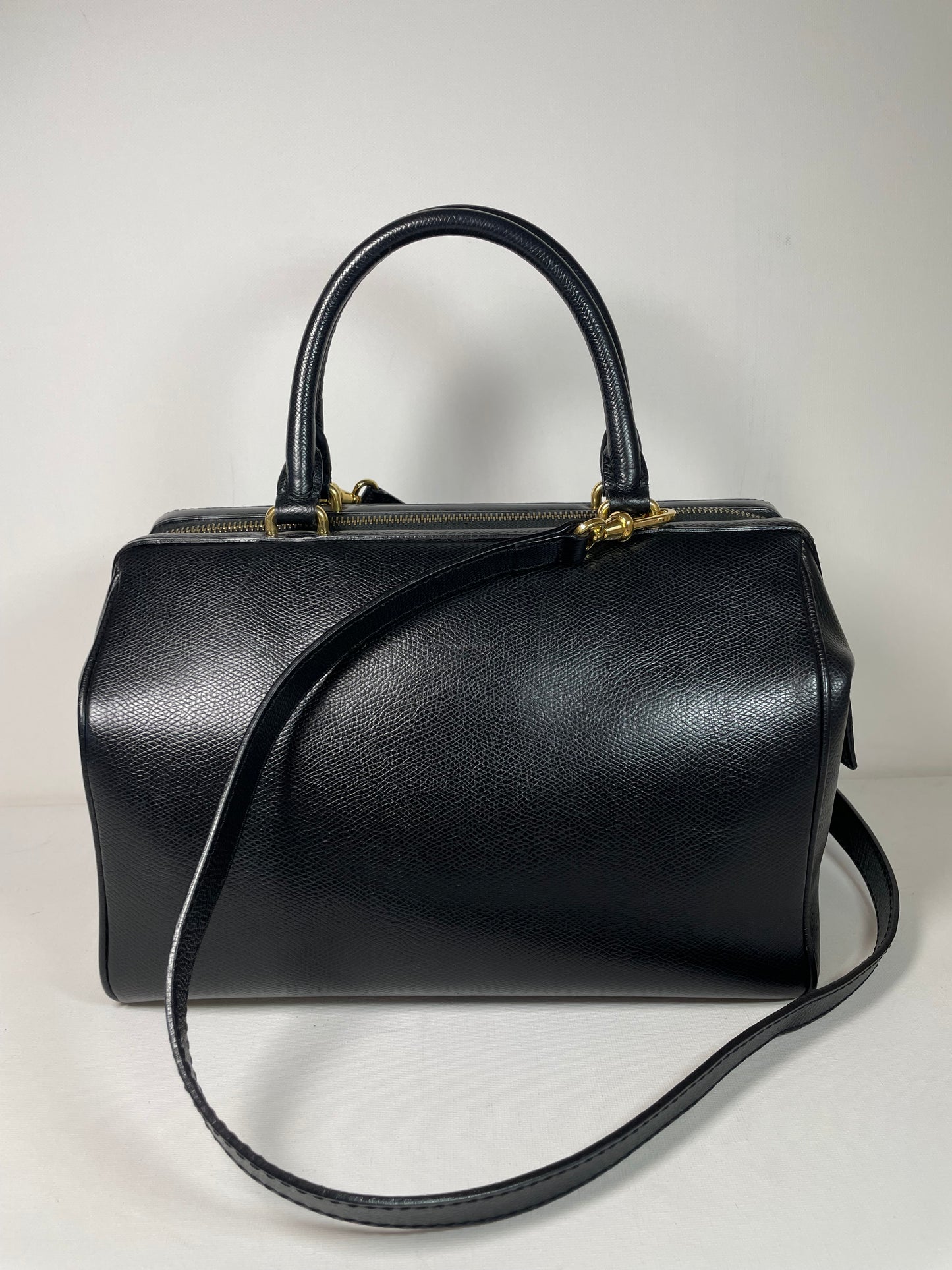 Preloved, Vintage Celine Boston Bag with Long Strap