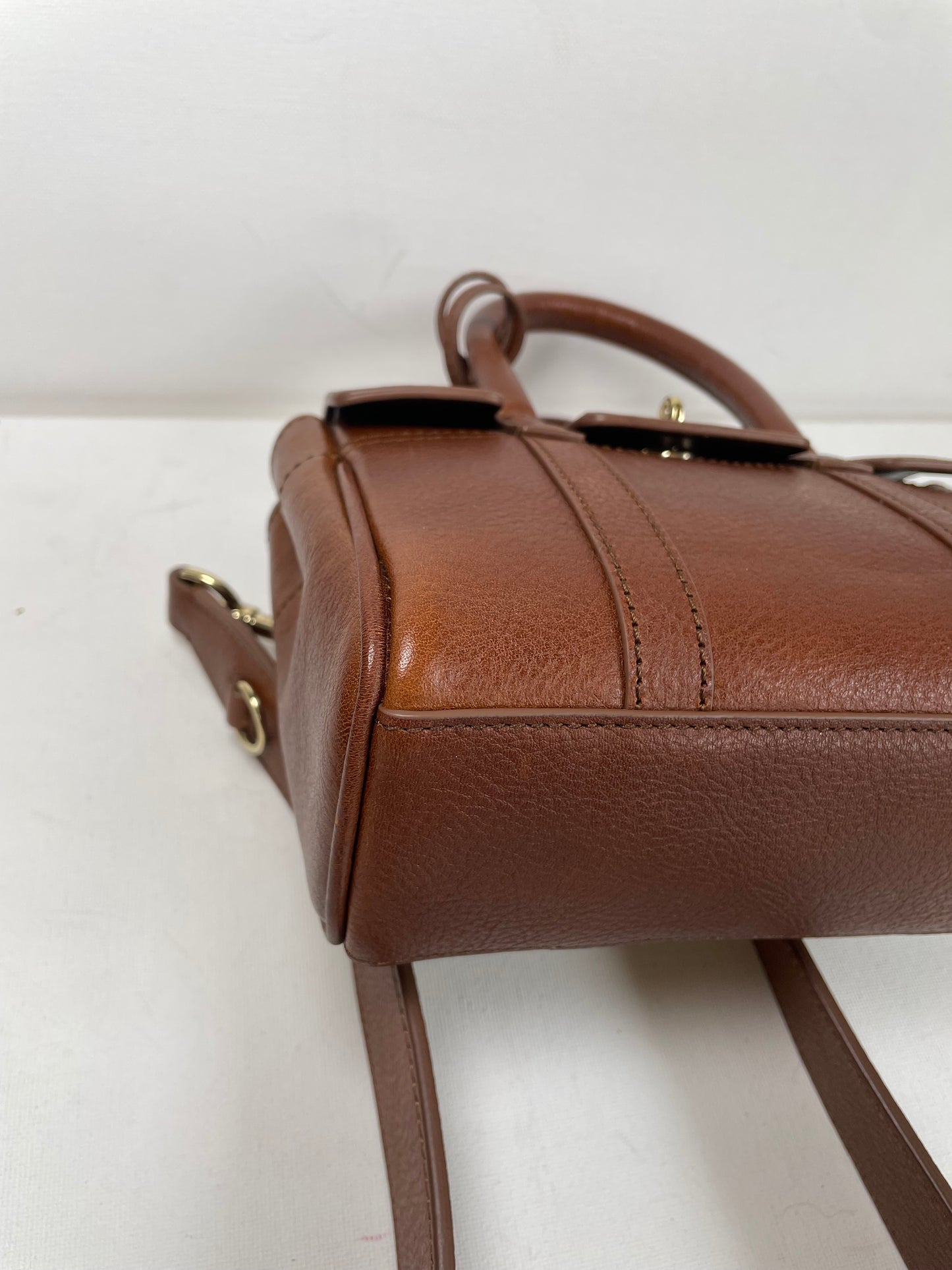 Preloved Mulberry Bayswater Satchel Bag, Mini