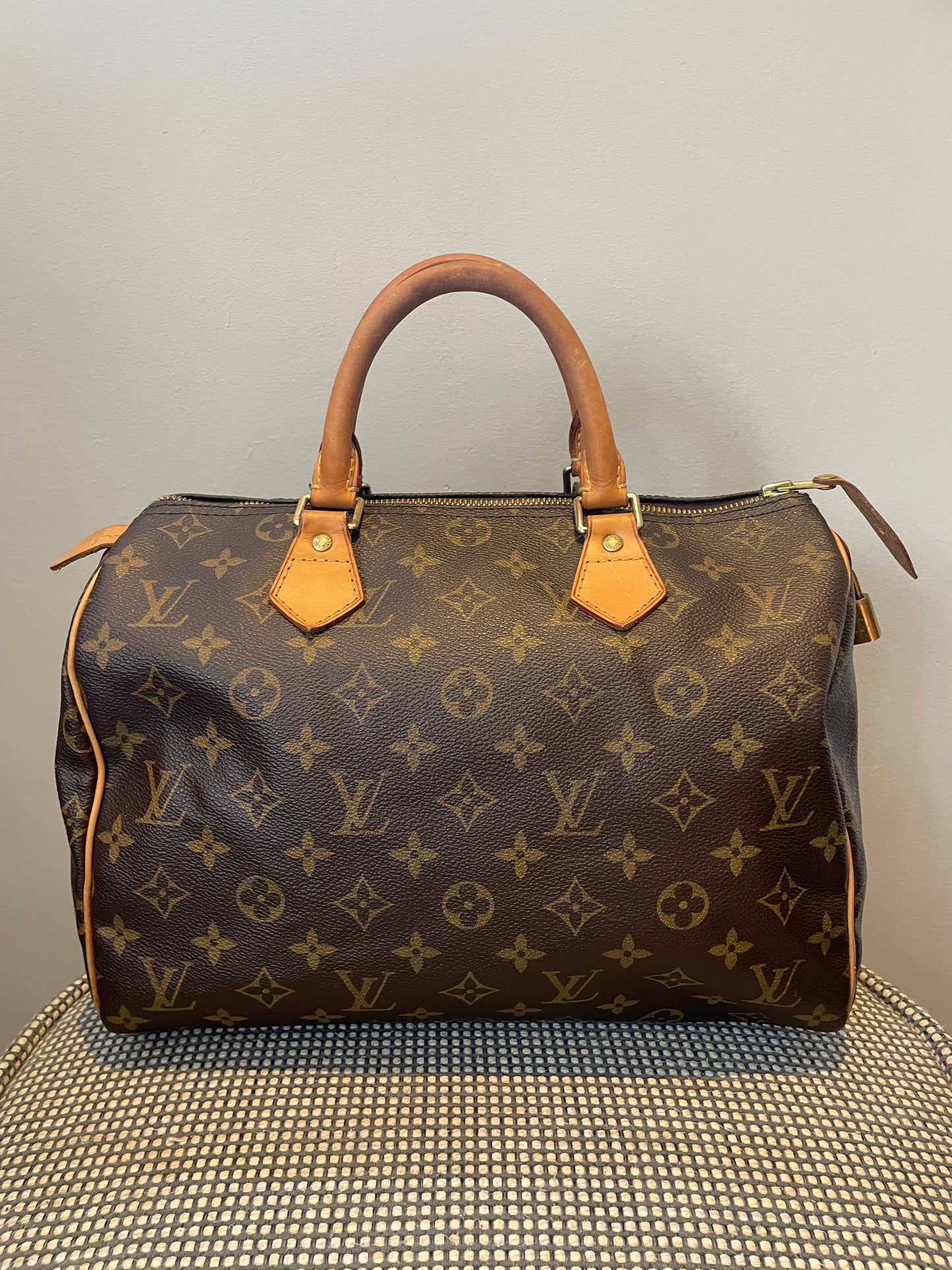 Preloved Vintage Louis Vuitton Speedy Boston Bag, 30