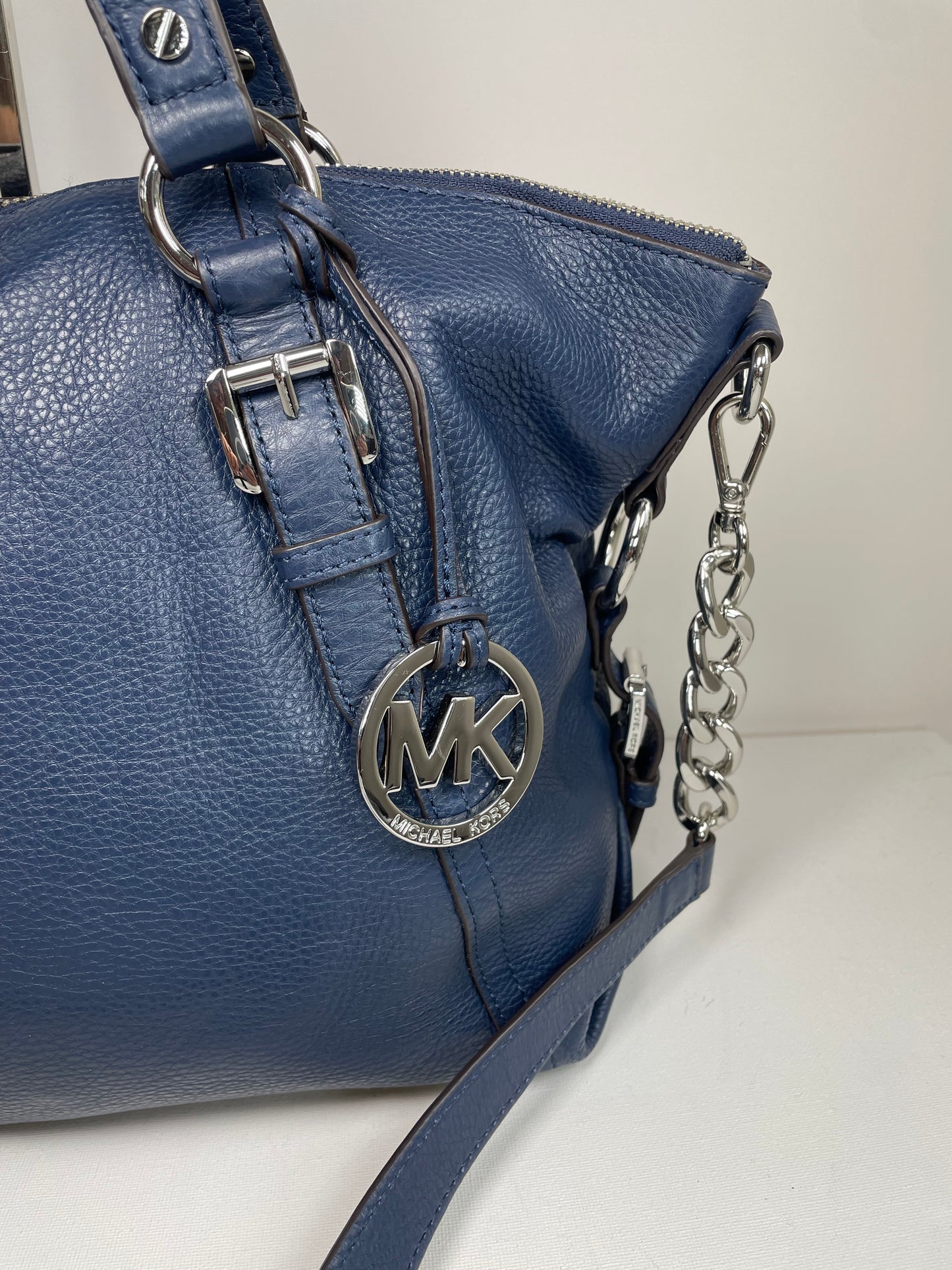Preloved Michael Kors Tristan Satchel with Long Strap