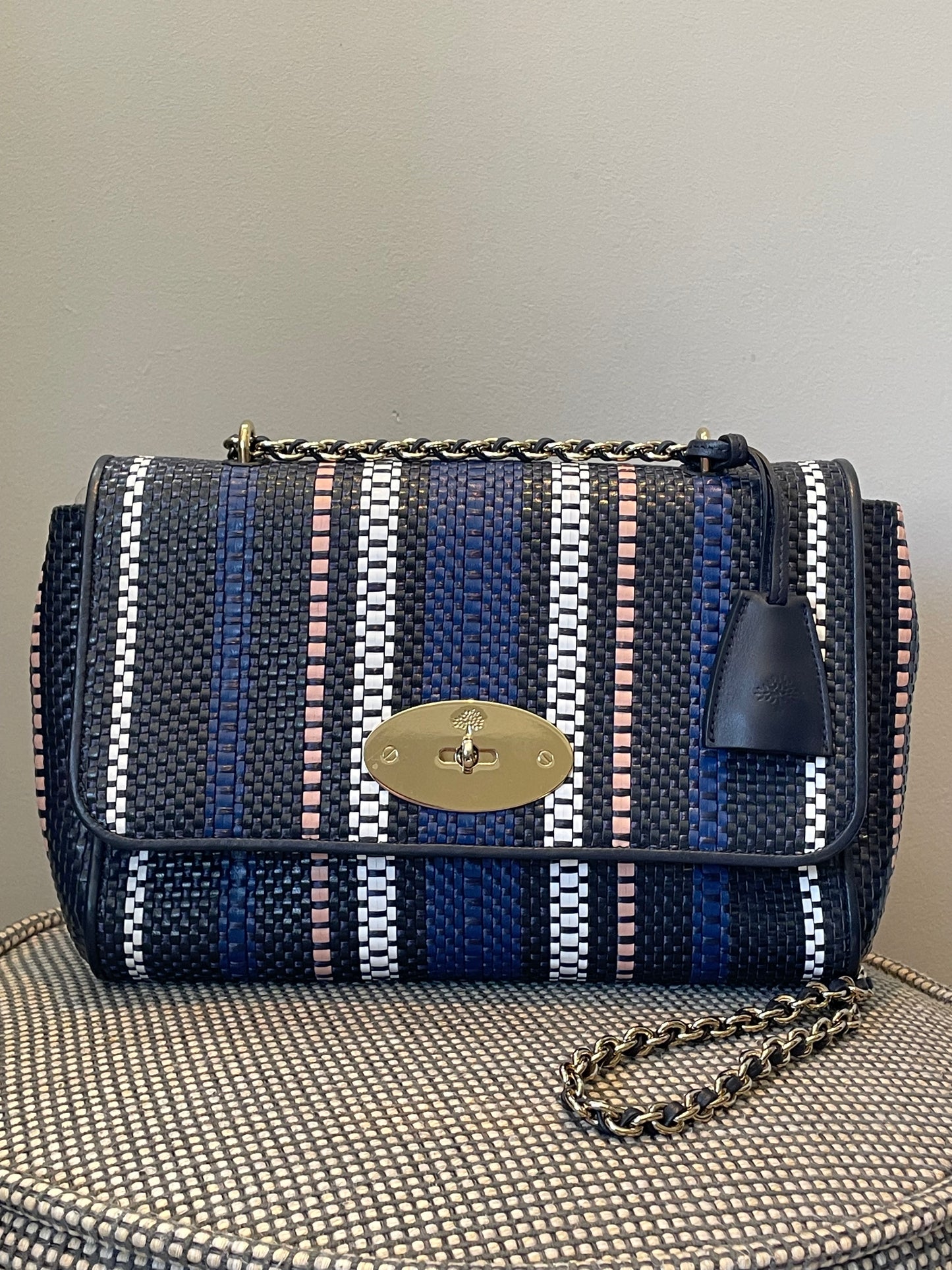 Preloved Mulberry Lily Shoulder Bag, Medium