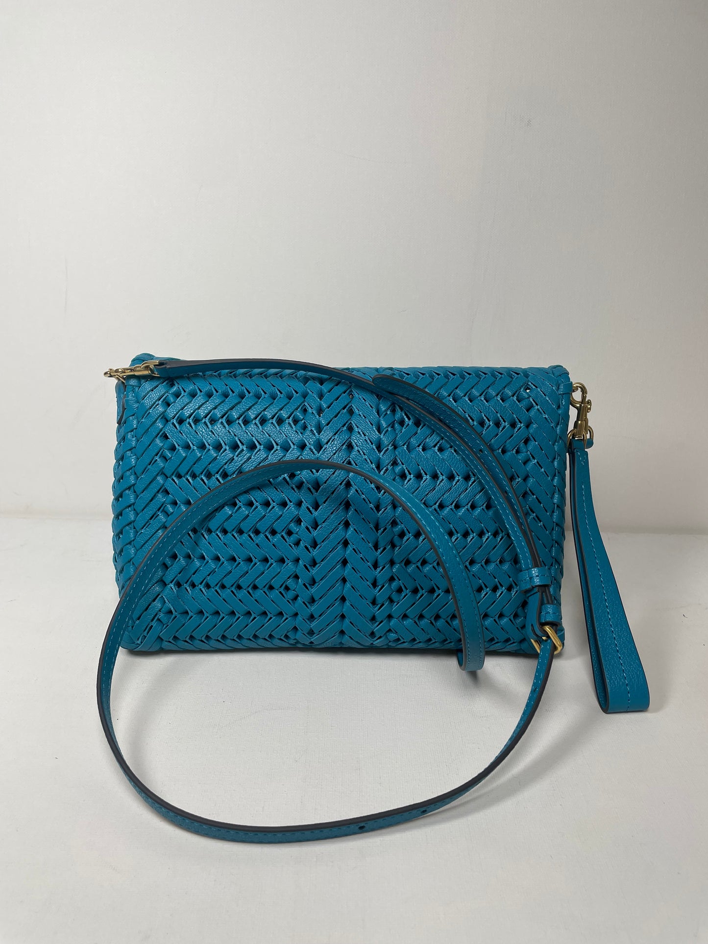 Preloved Anya Hindmarch Neeson Woven Crossbody Bag