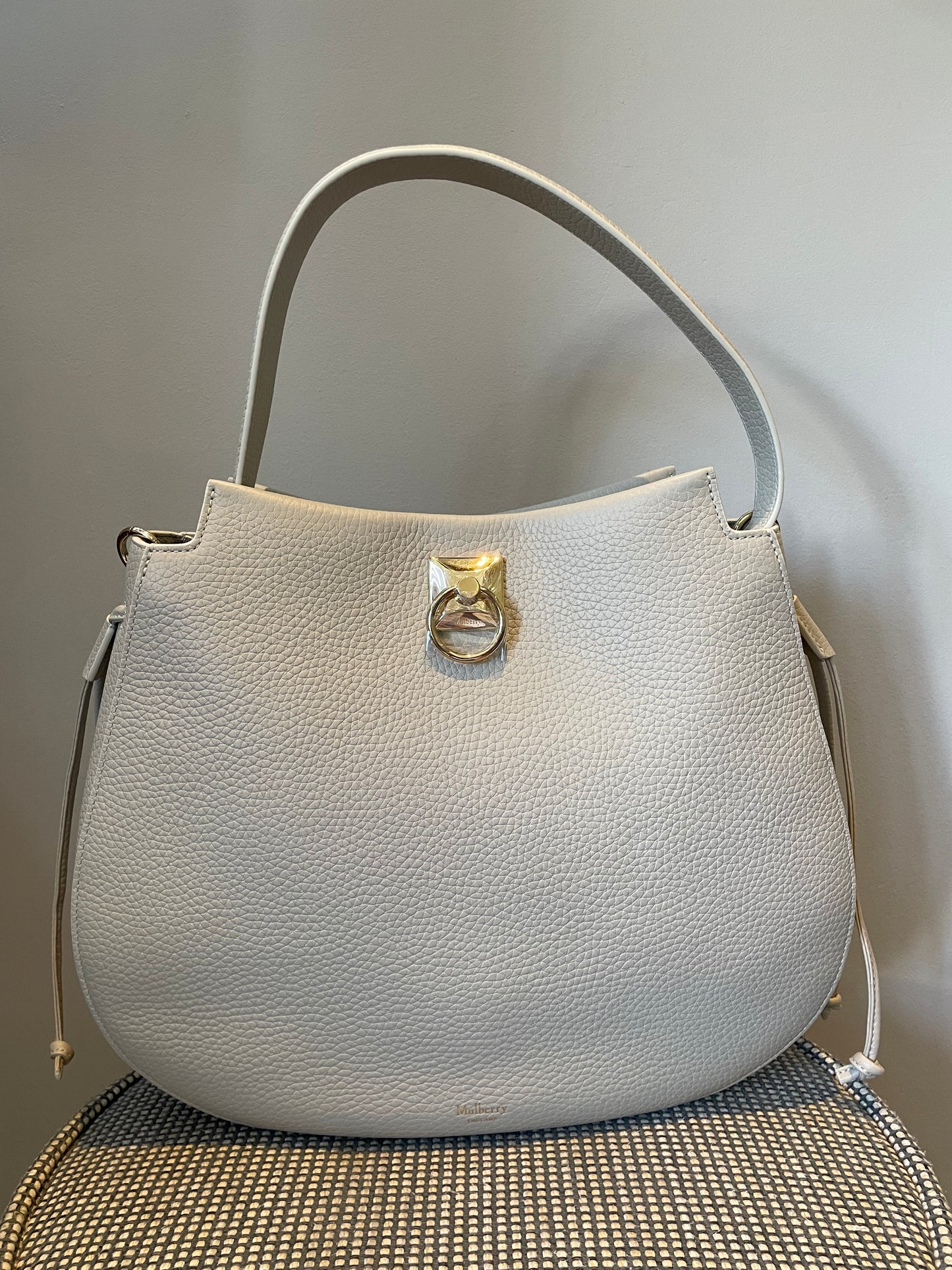 Preloved Mulberry Iris Hobo Shoulder Bag, Large