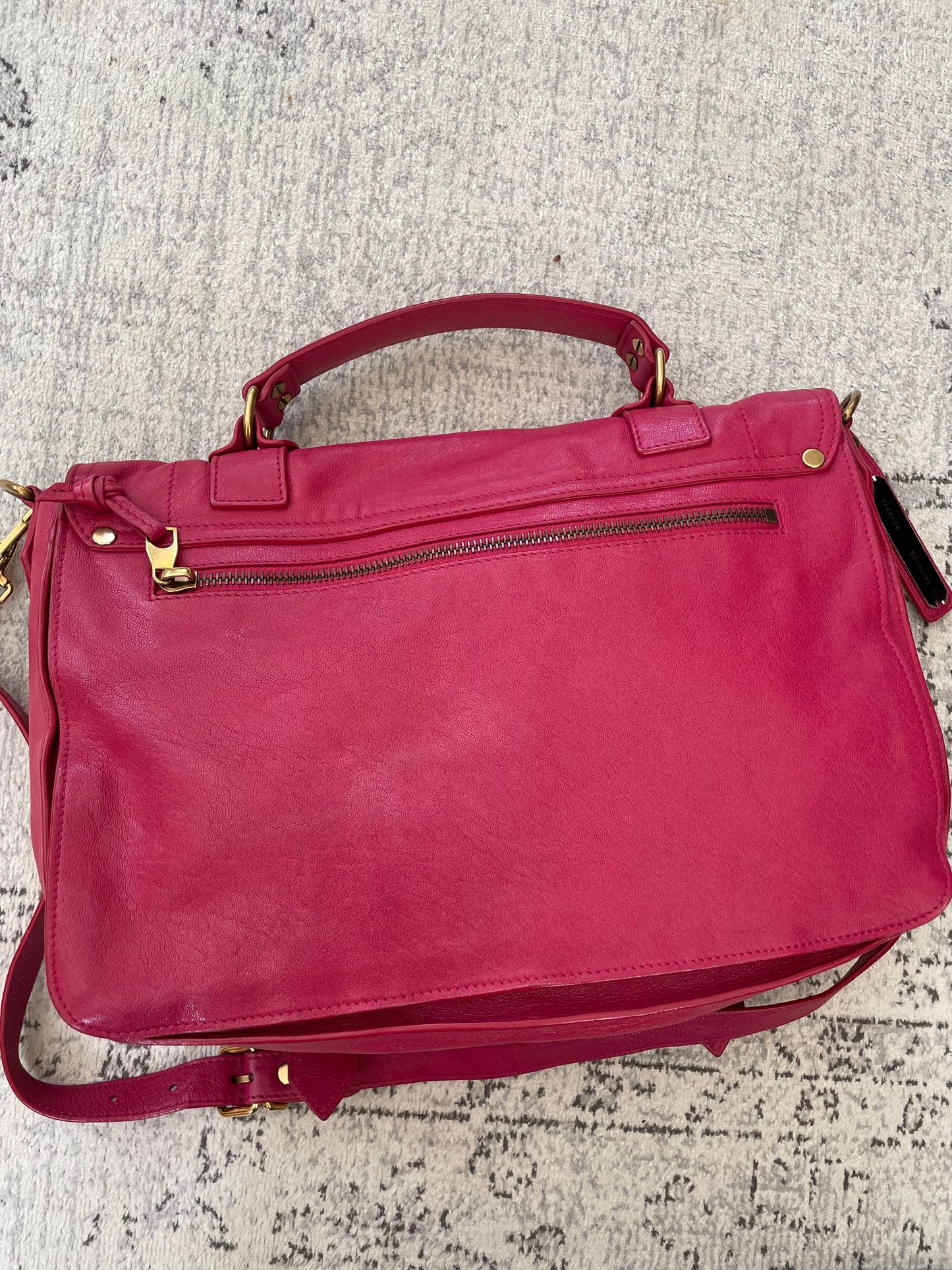 Preloved Proenza Schouler PS1 Satchel Shoulder Bag, Medium
