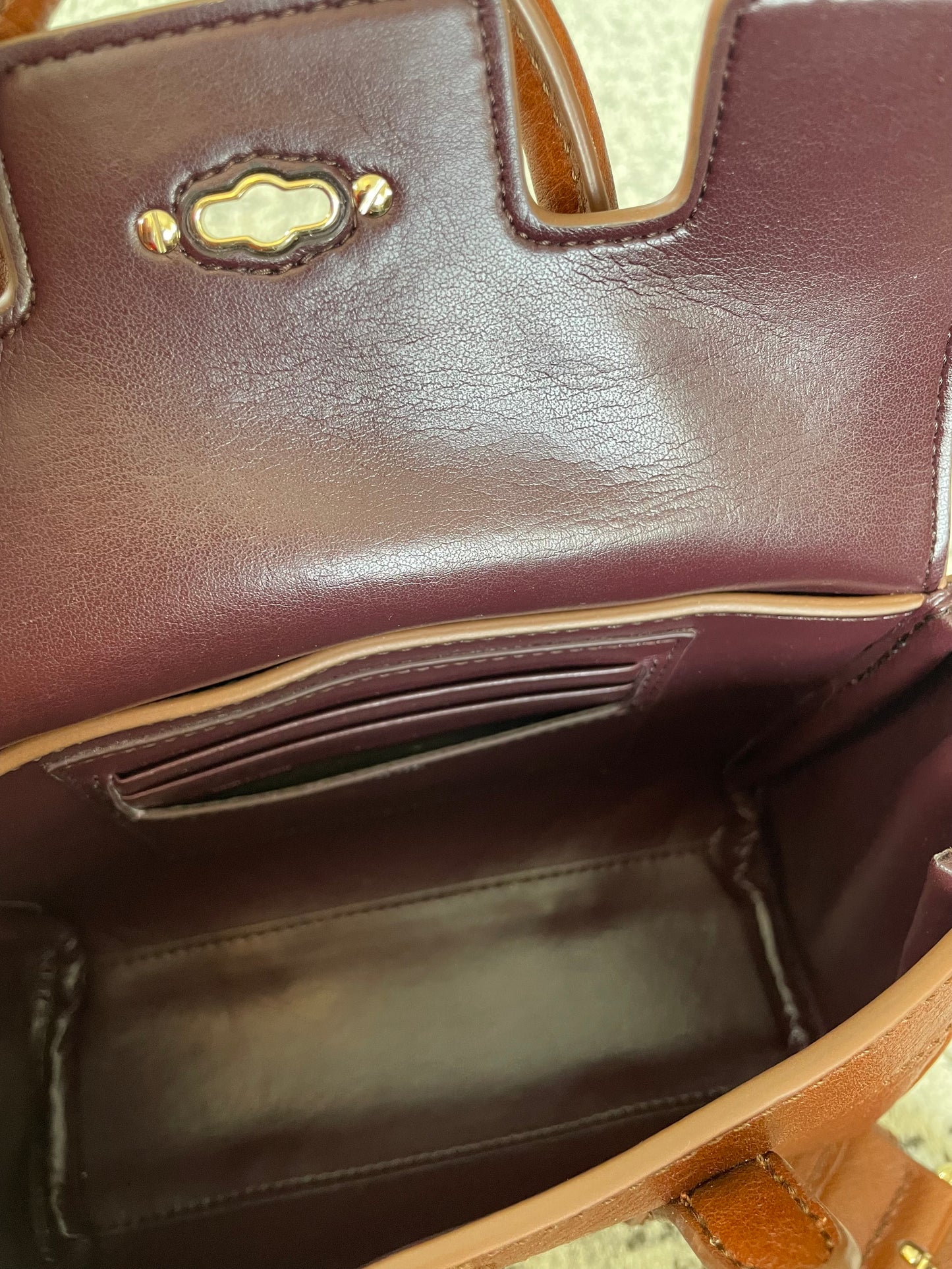 Preloved Mulberry Bayswater Satchel Bag, Mini