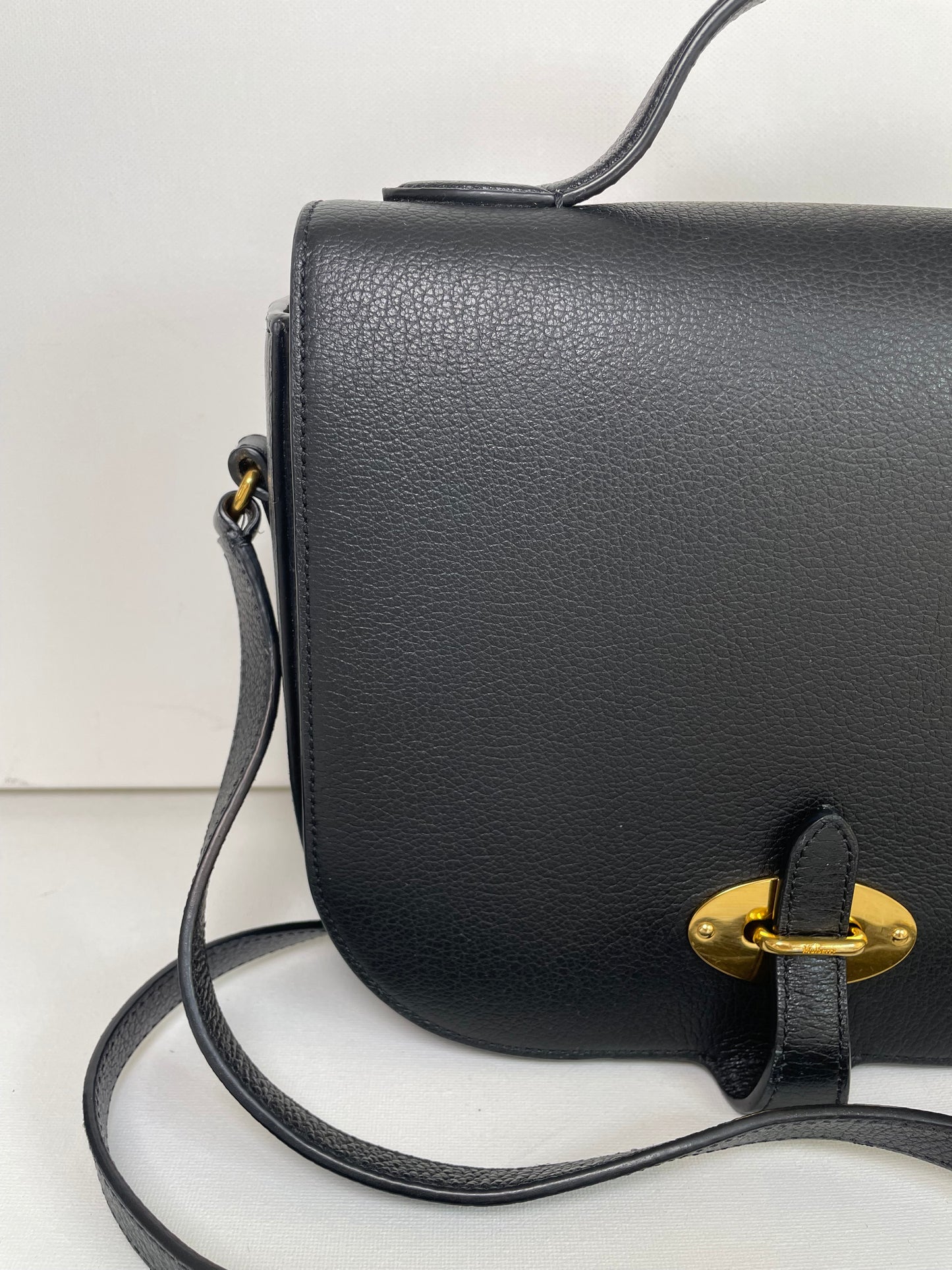 Preloved Mulberry Tenby Satchel Shoulder Bag, Large