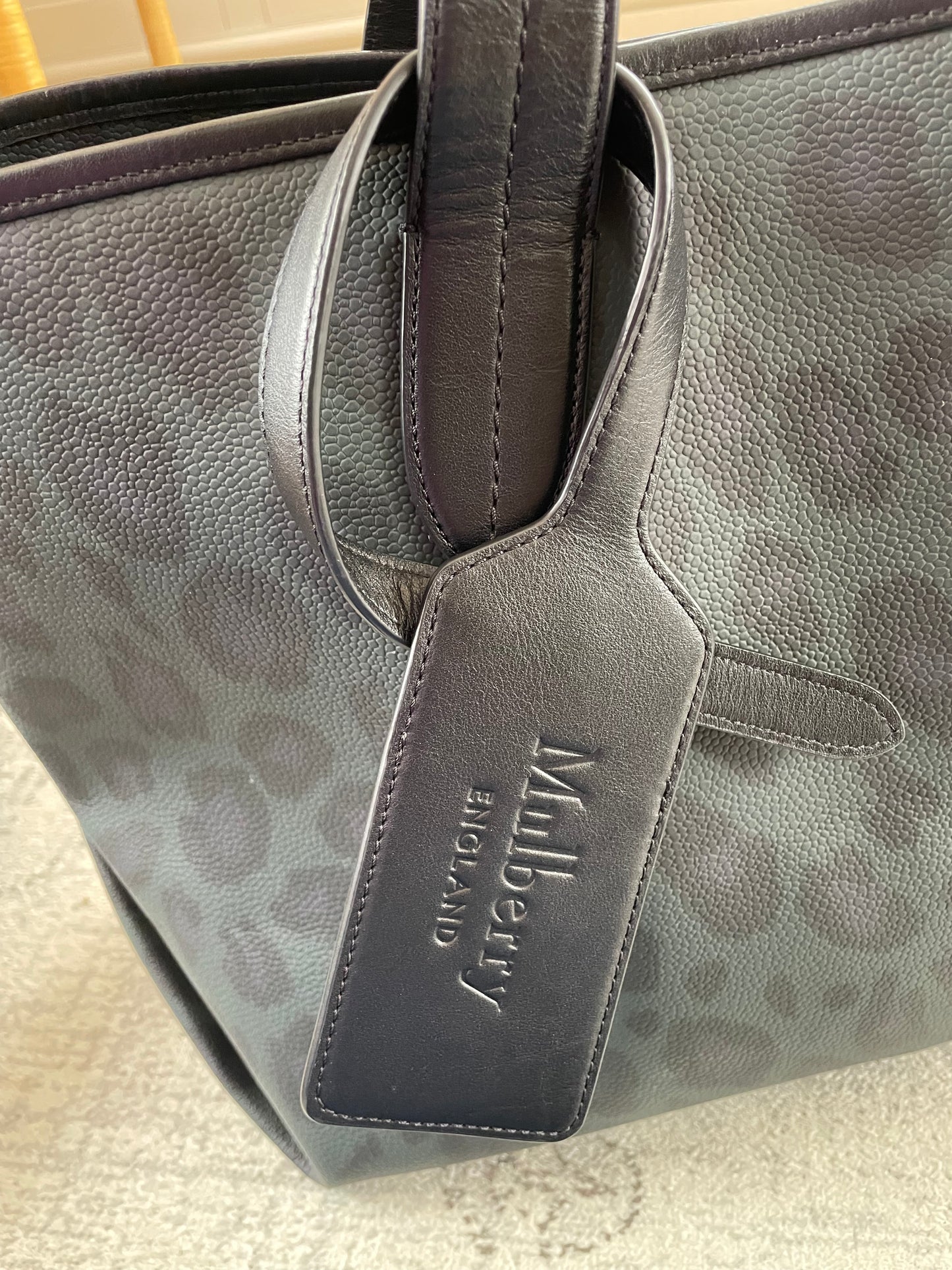 Preloved Mulberry Harper Shopper Tote Bag, Large
