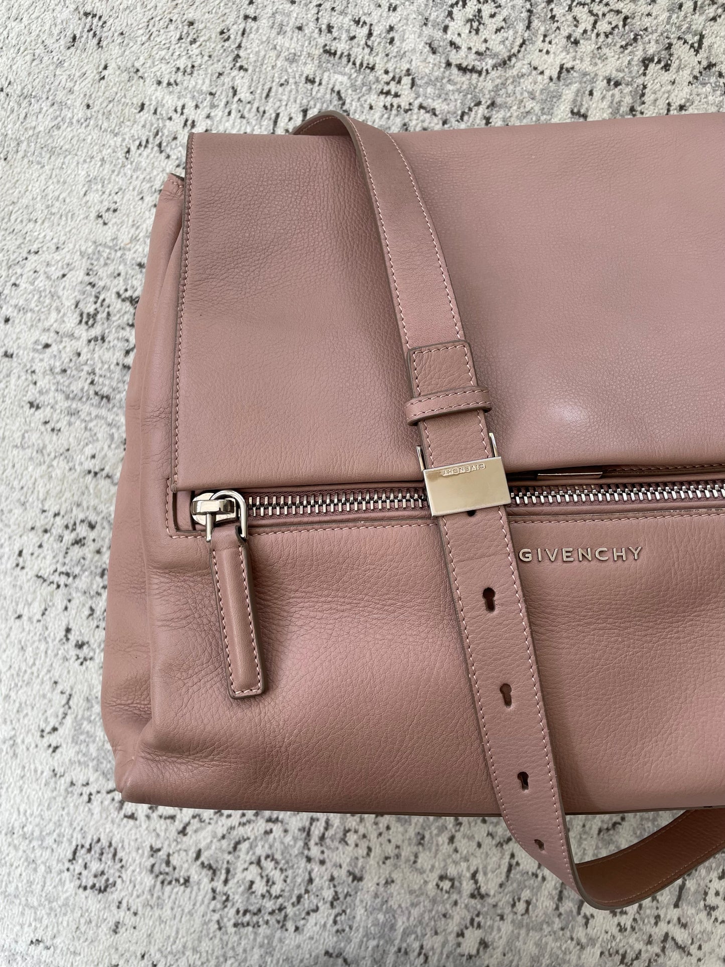 Preloved Givenchy Pandora Pure Flap Bag, Medium