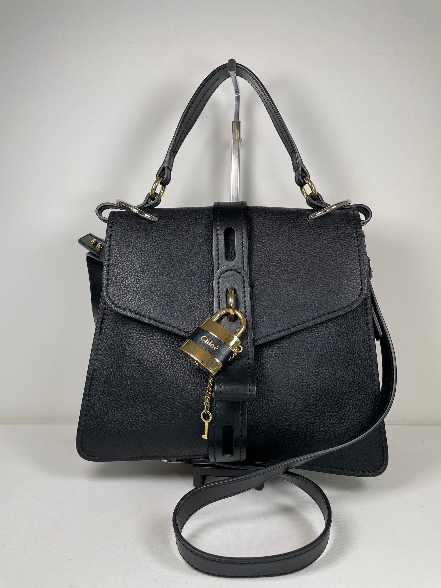 Preloved Chloe Aby Two Way Satchel Bag, Medium
