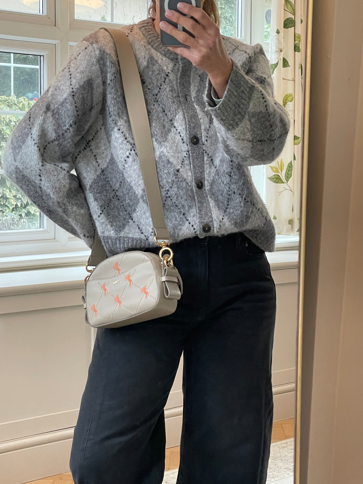 Preloved Chloe Galloping Horse Crossbody Bag