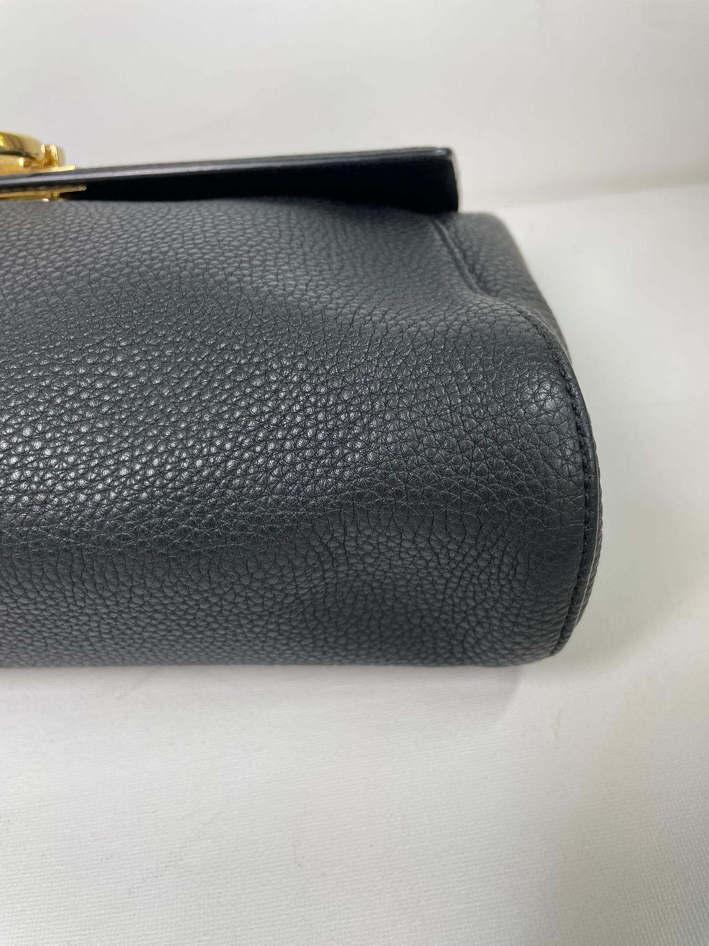 Preloved Salvatore Ferragamo Calfskin Abbey Crossbody Bag