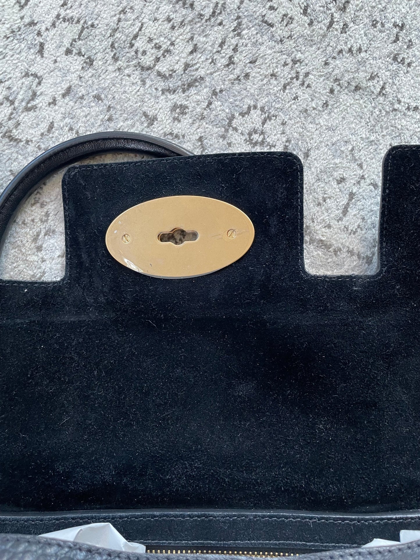 Preloved Mulberry Bayswater Tote Bag, Large