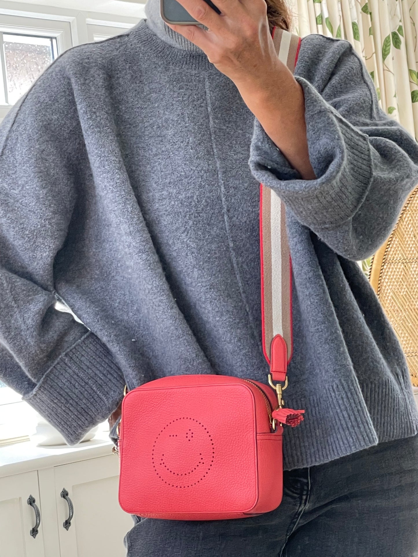 Preloved Anya Hindmarch Wink Crossbody Bag