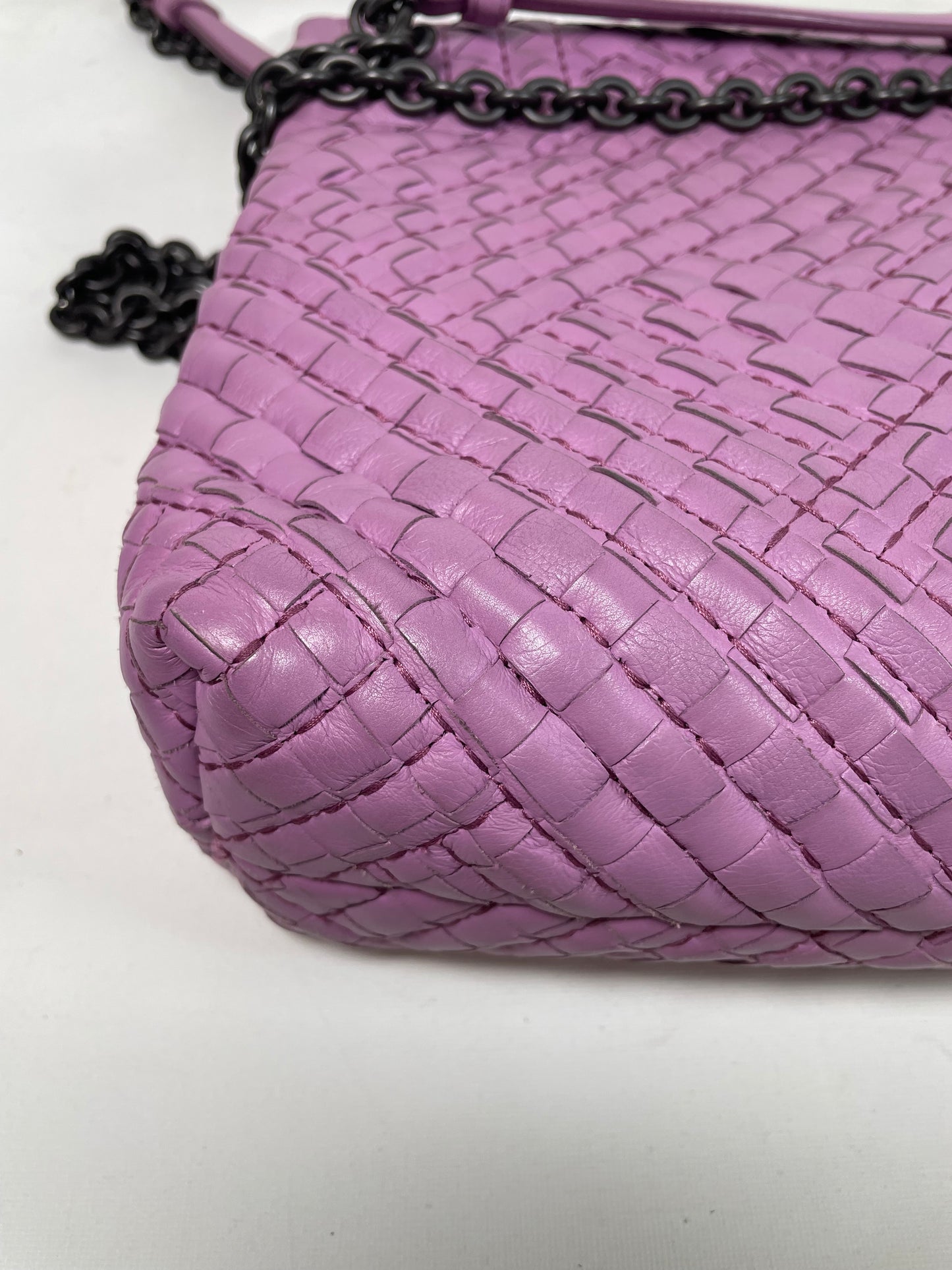 Preloved Bottega Veneta Boutis Intrecciato Olimpia Bag, Small