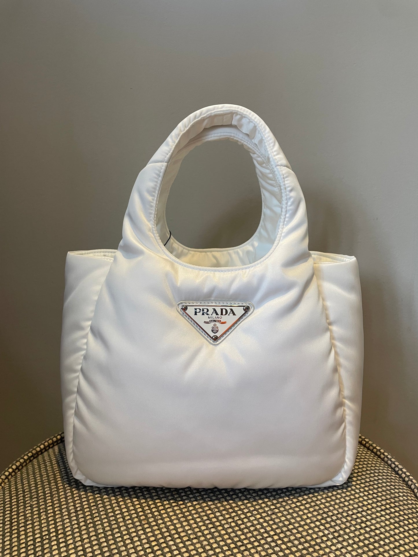 Preloved Prada Re-Issue Padded Tote Bag, Small