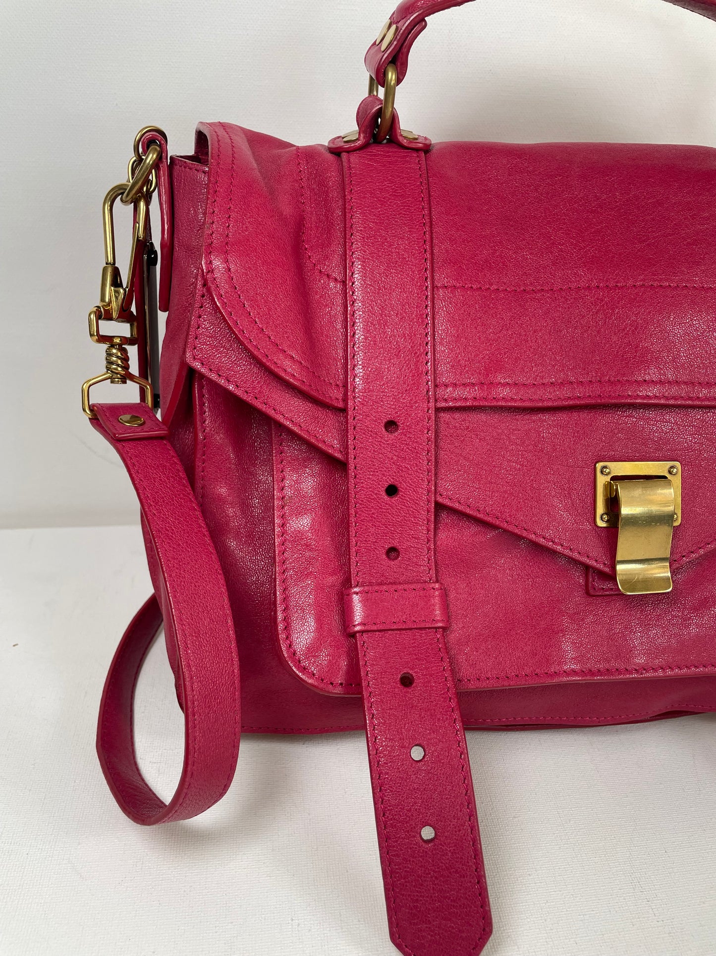 Preloved Proenza Schouler PS1 Satchel Shoulder Bag, Medium