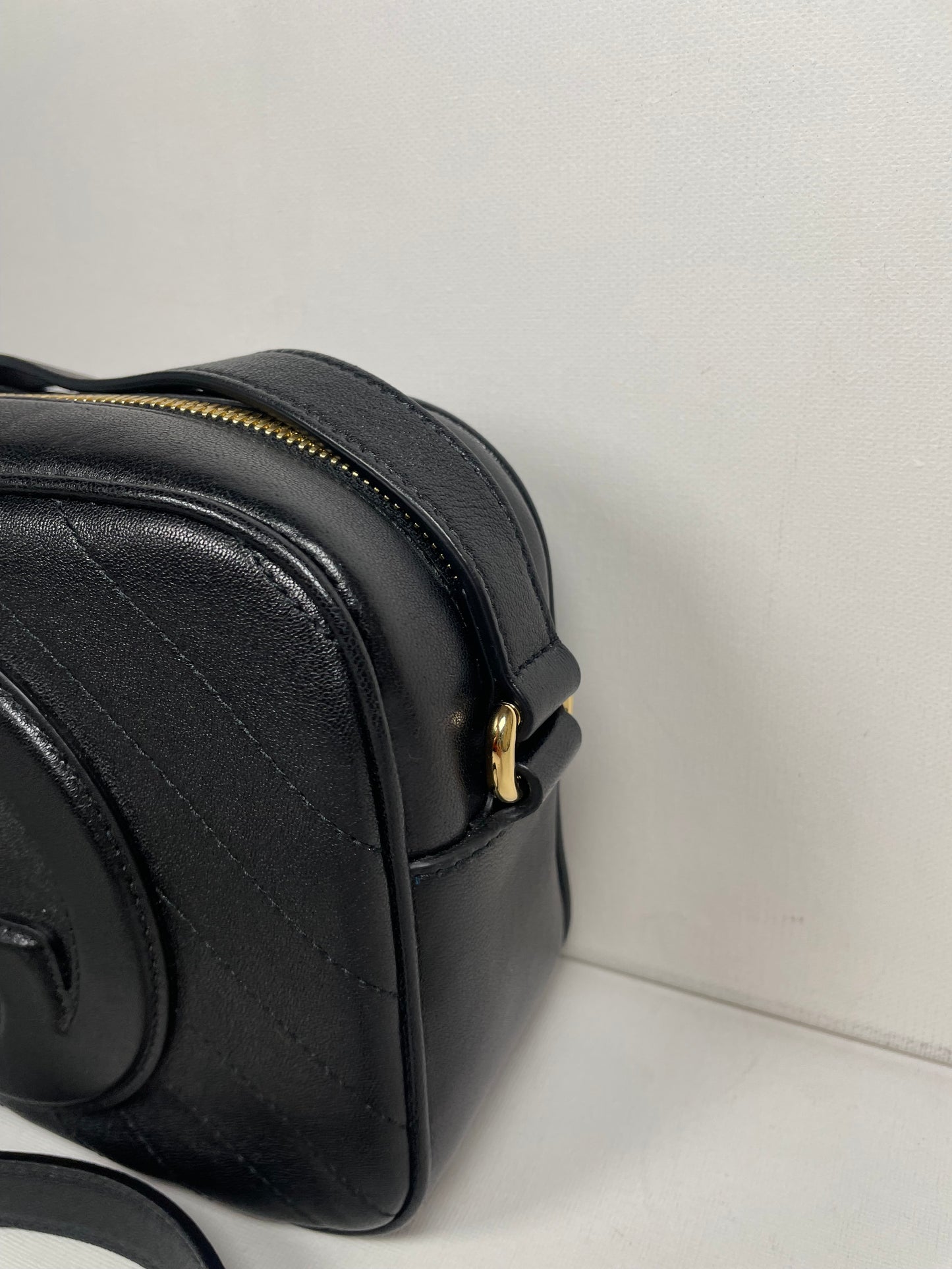 Preloved Gucci Blonde Crossbody Bag, Small