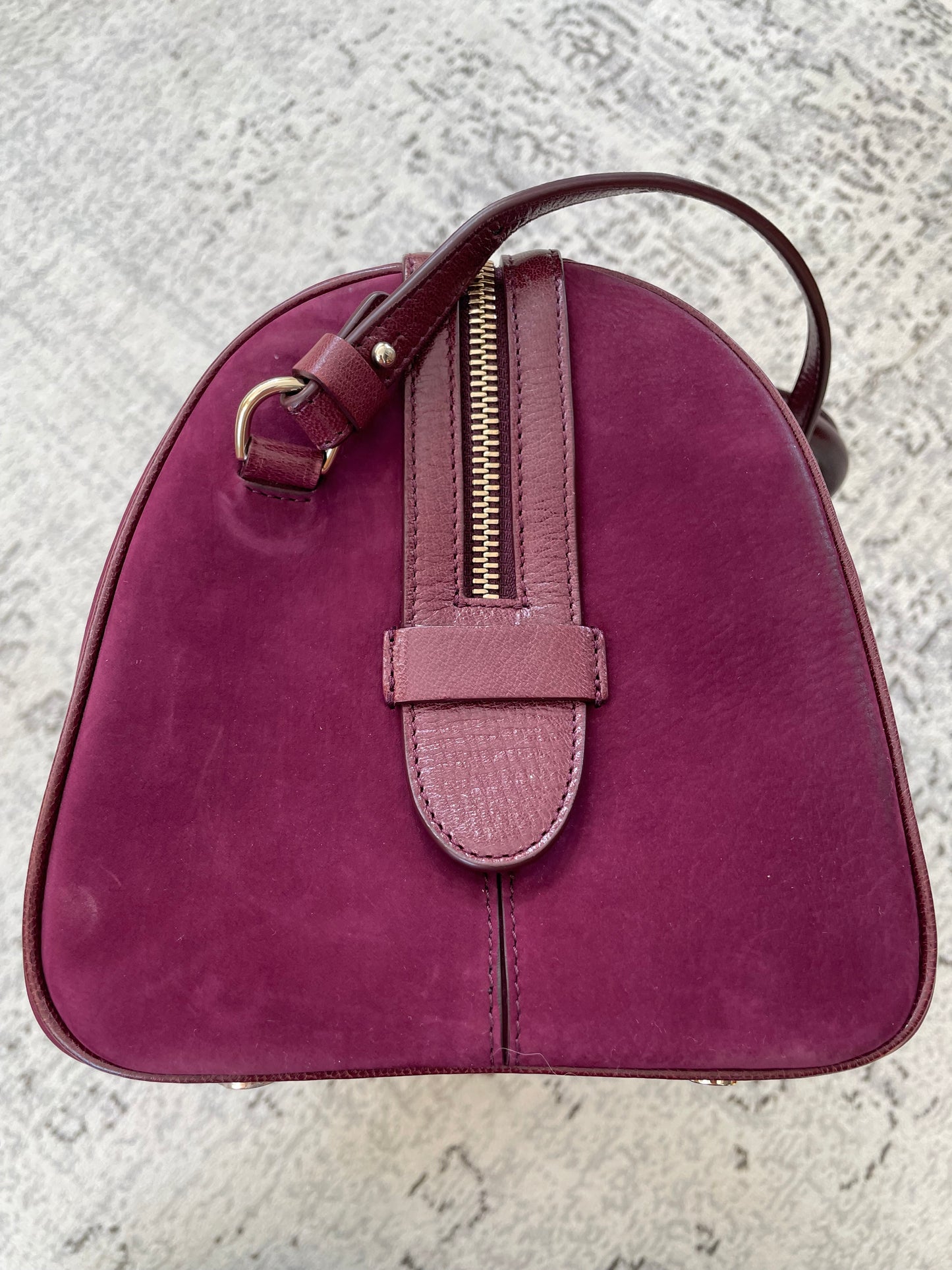 Preloved Giorgio Armani Boston Bag with long strap