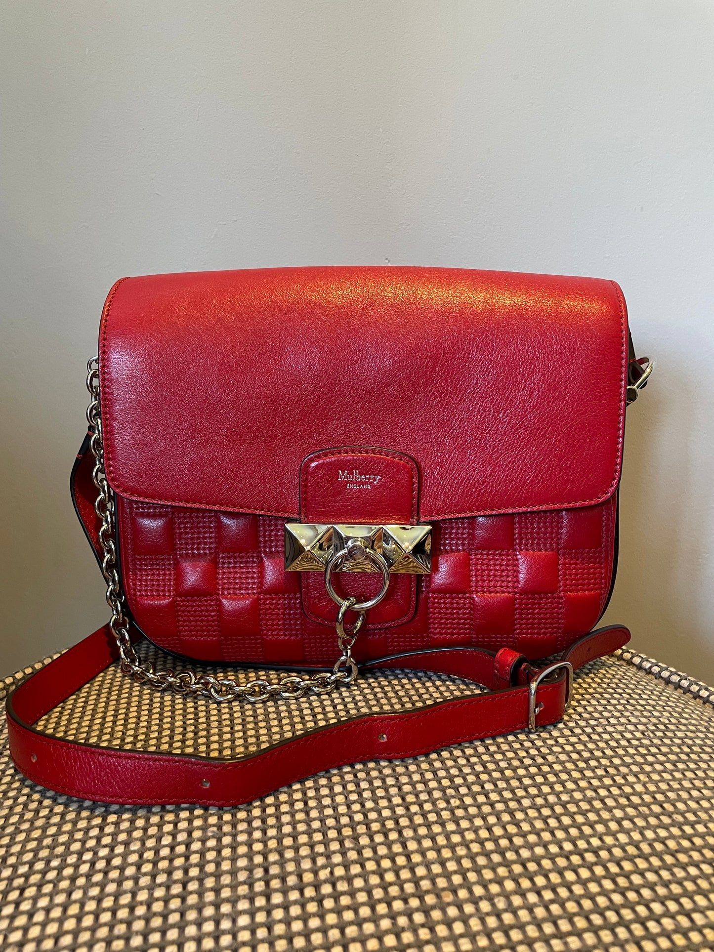 Preloved Mulberry Keeley Satchel Shoulder Bag