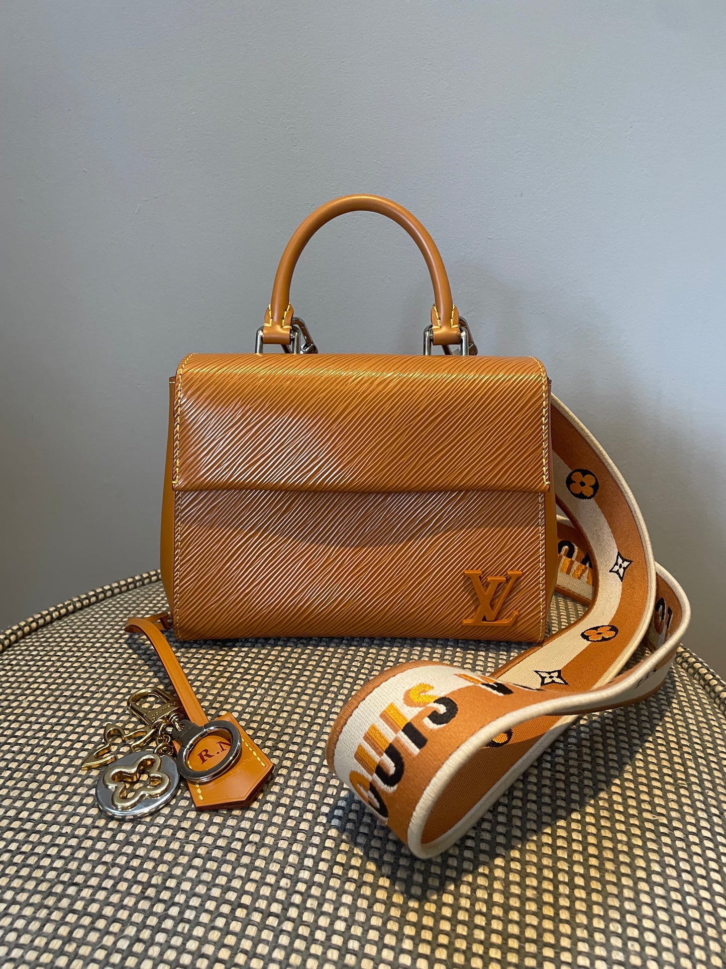 Preloved Louis Vuitton Cluny Shoulder Bag, Mini