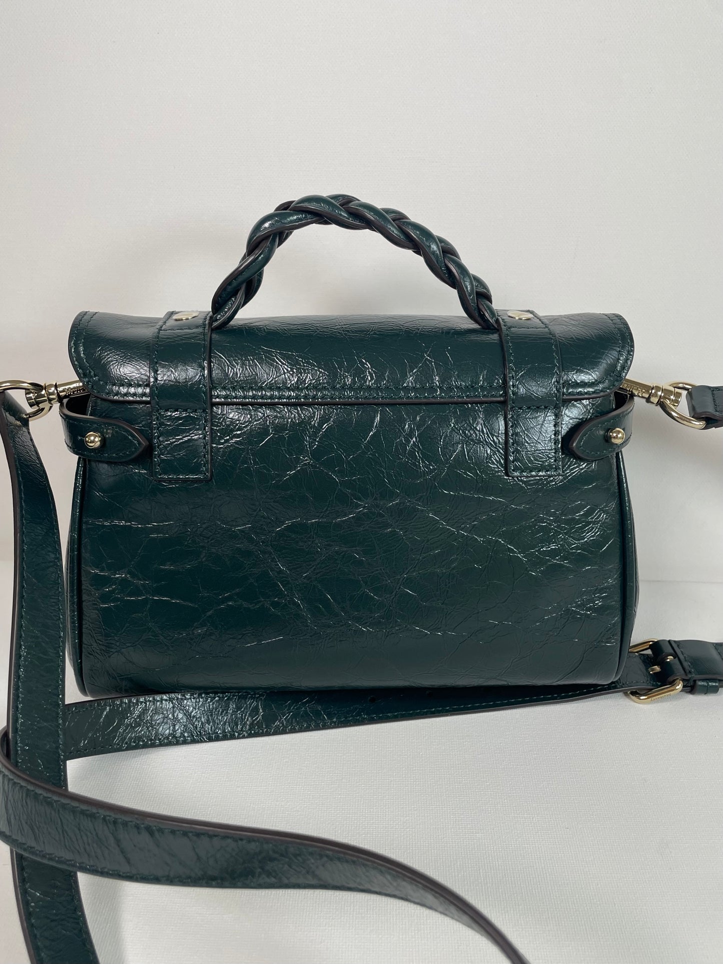 Preloved Mulberry Alexa Satchel Bag, Mini