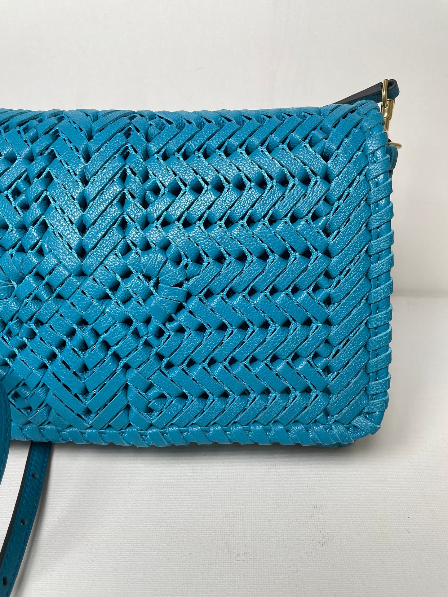 Preloved Anya Hindmarch Neeson Woven Crossbody Bag