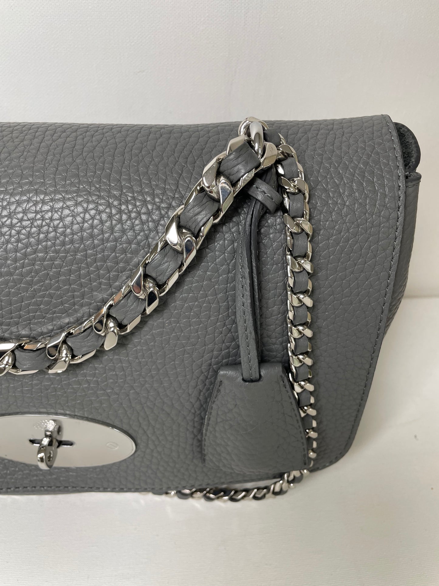 Preloved Mulberry Lily Top Handle Shoulder Bag