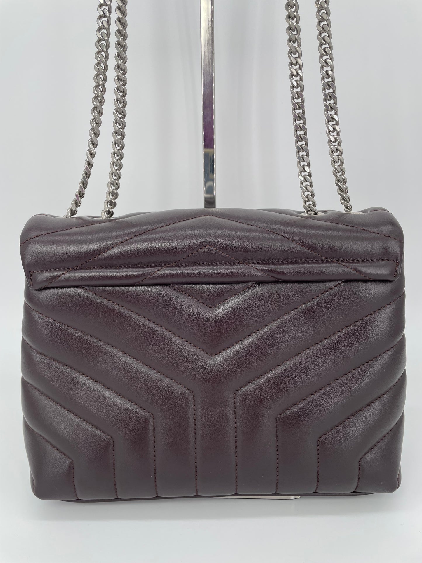 Preloved Yves Saint Laurent Quilted LouLou Shoulder Bag, Small