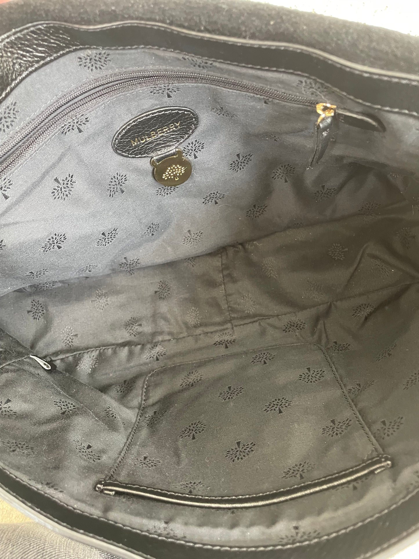 Preloved Mulberry Lily Shoulder Bag, Large