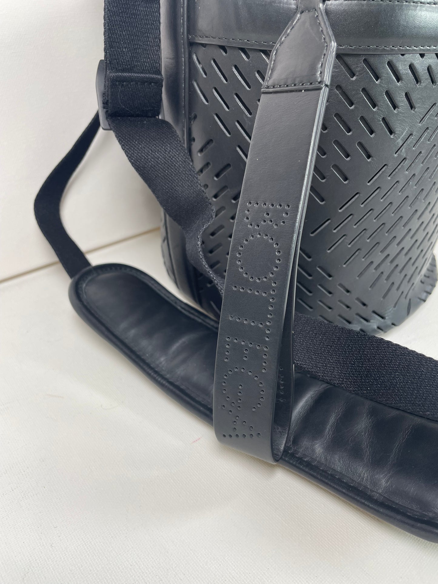 Preloved Bottega Veneta Perforated Bucket Bag