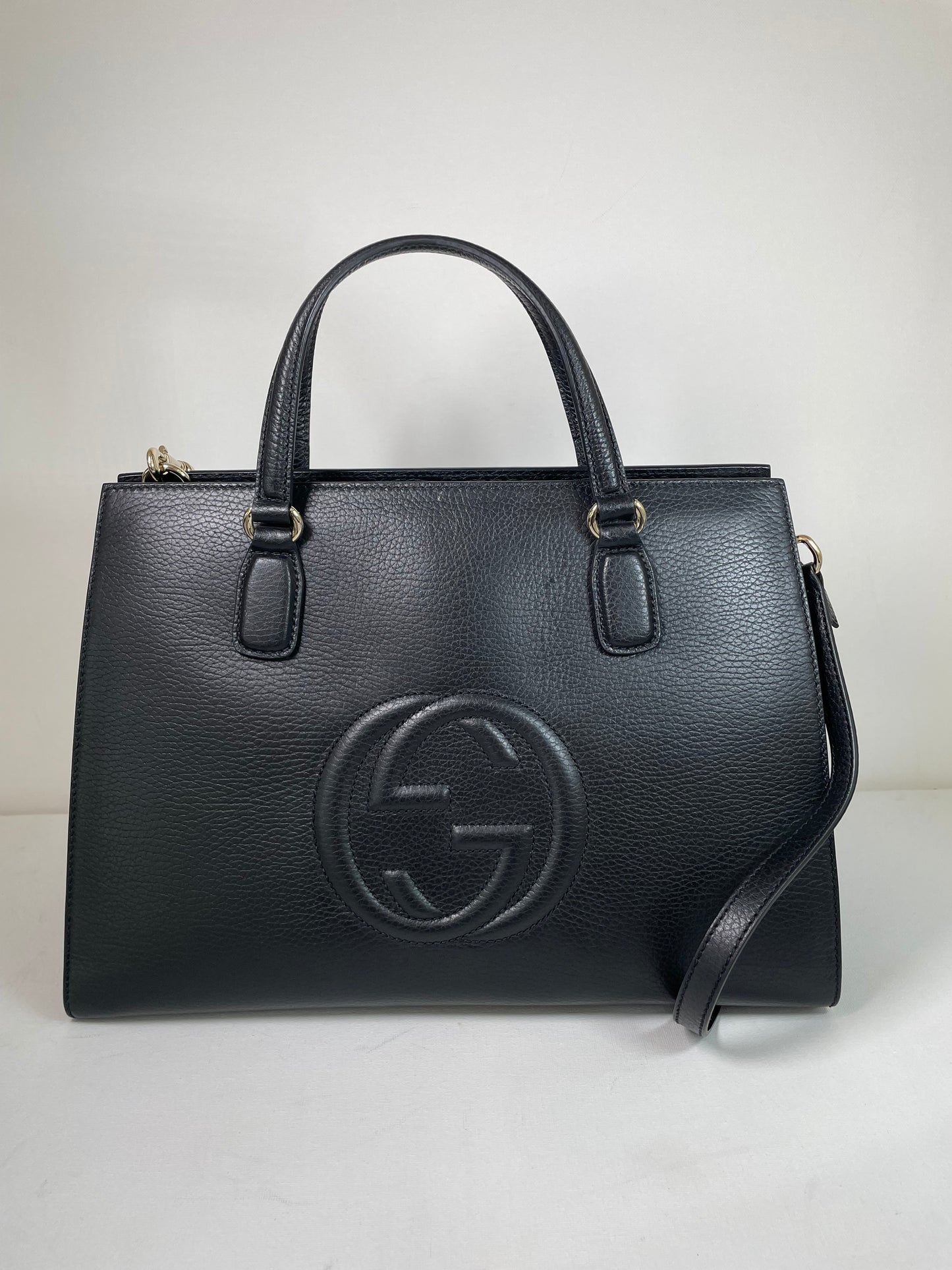Preloved Gucci Dollar Soho Two Way Top Handle Bag