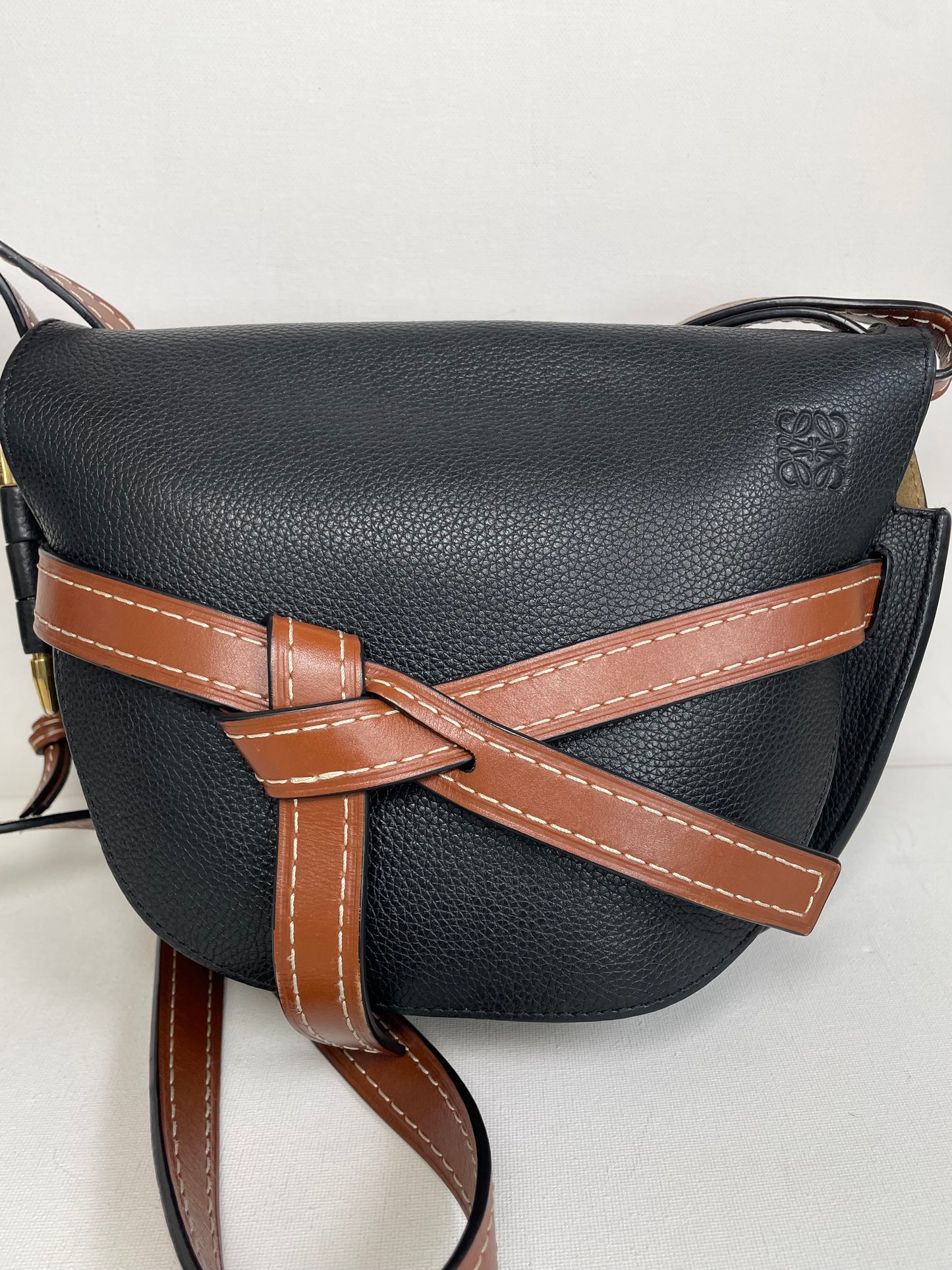 Preloved Loewe Gate Crossbody Bag, Small